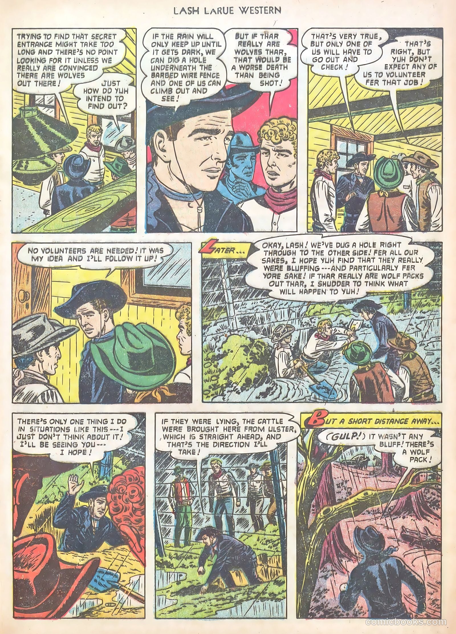 Lash LaRue Western #40 — page 17 of 37