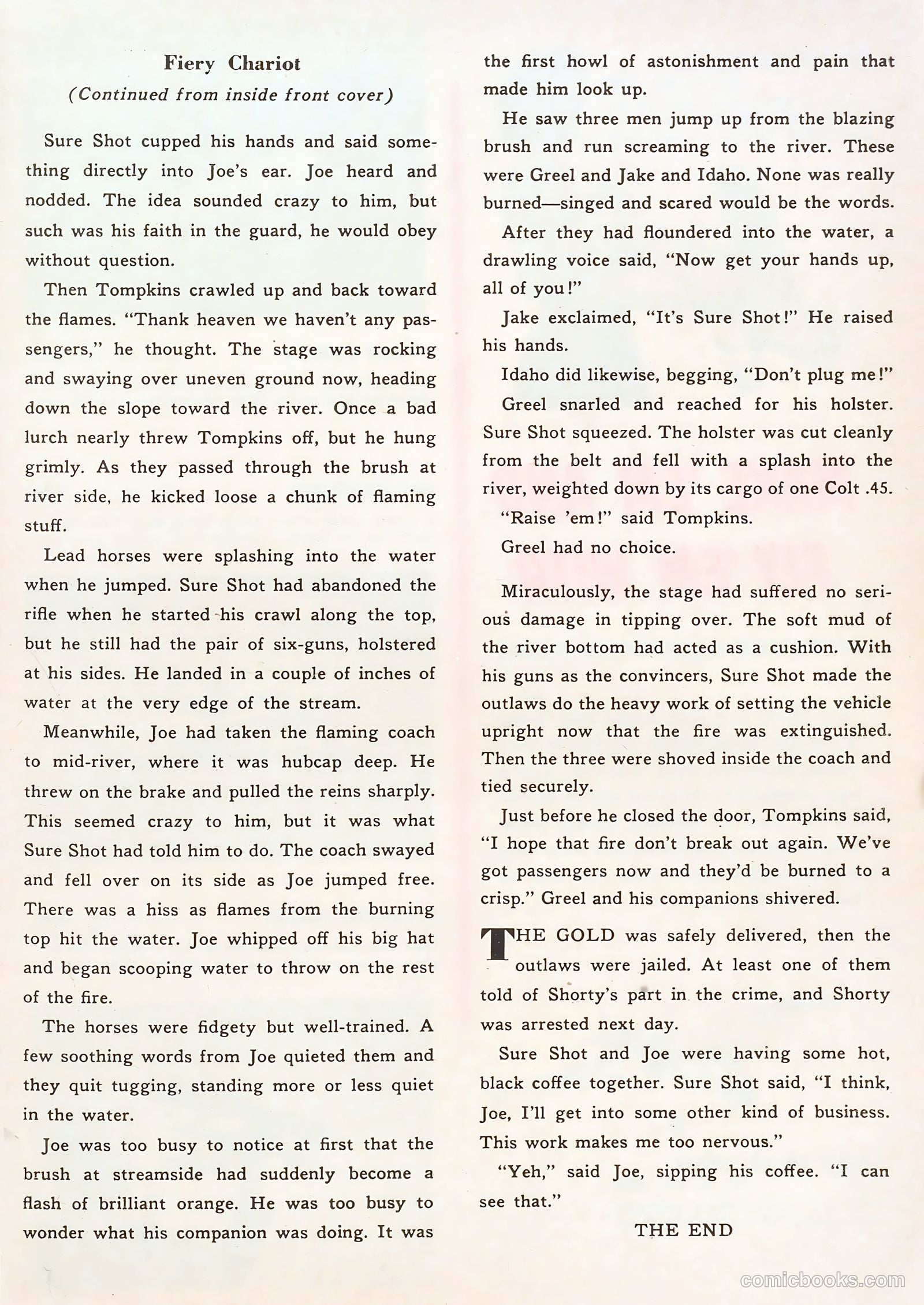 Lash LaRue Western #40 — page 35 of 37
