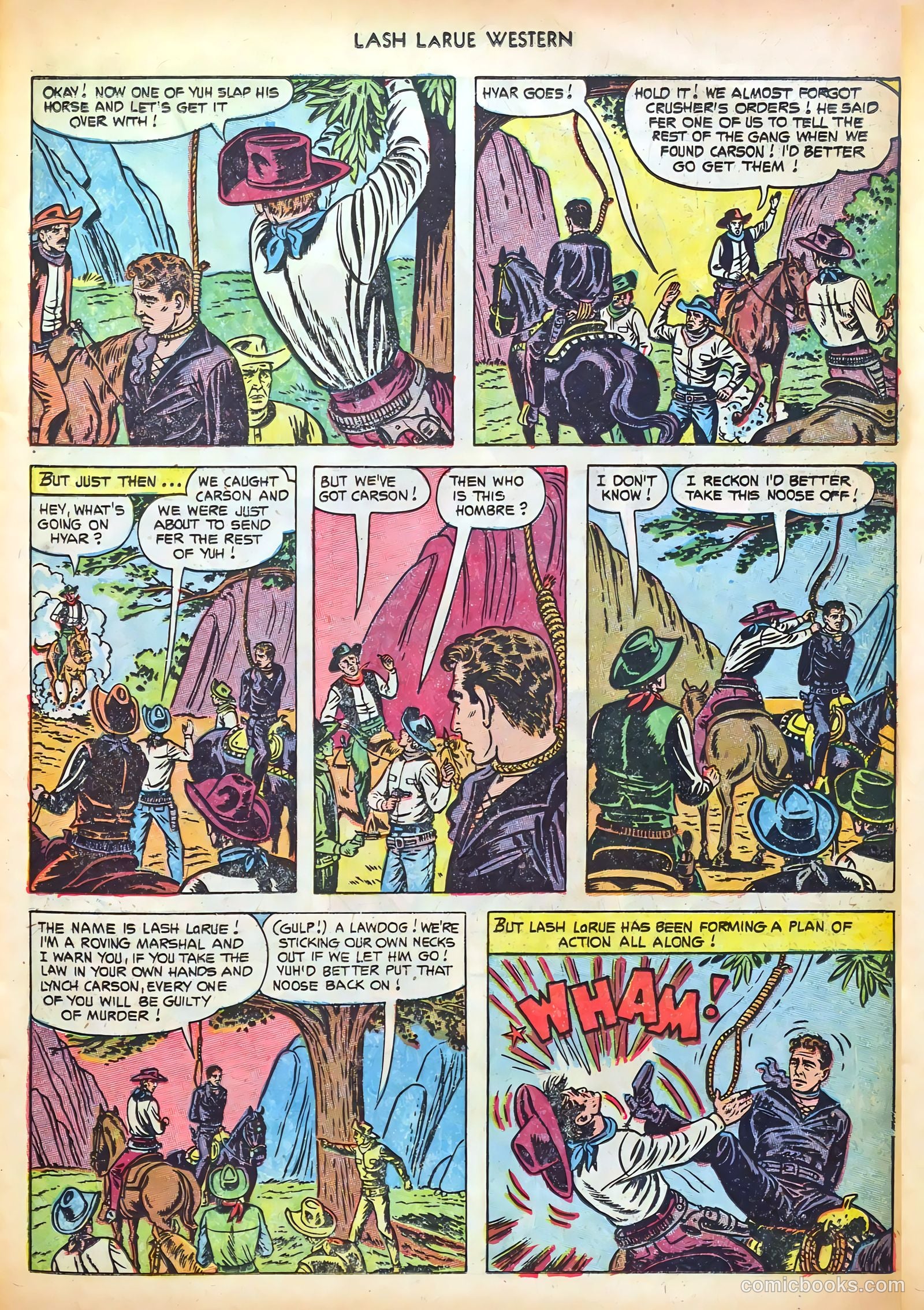 Lash LaRue Western #41 — page 11 of 36