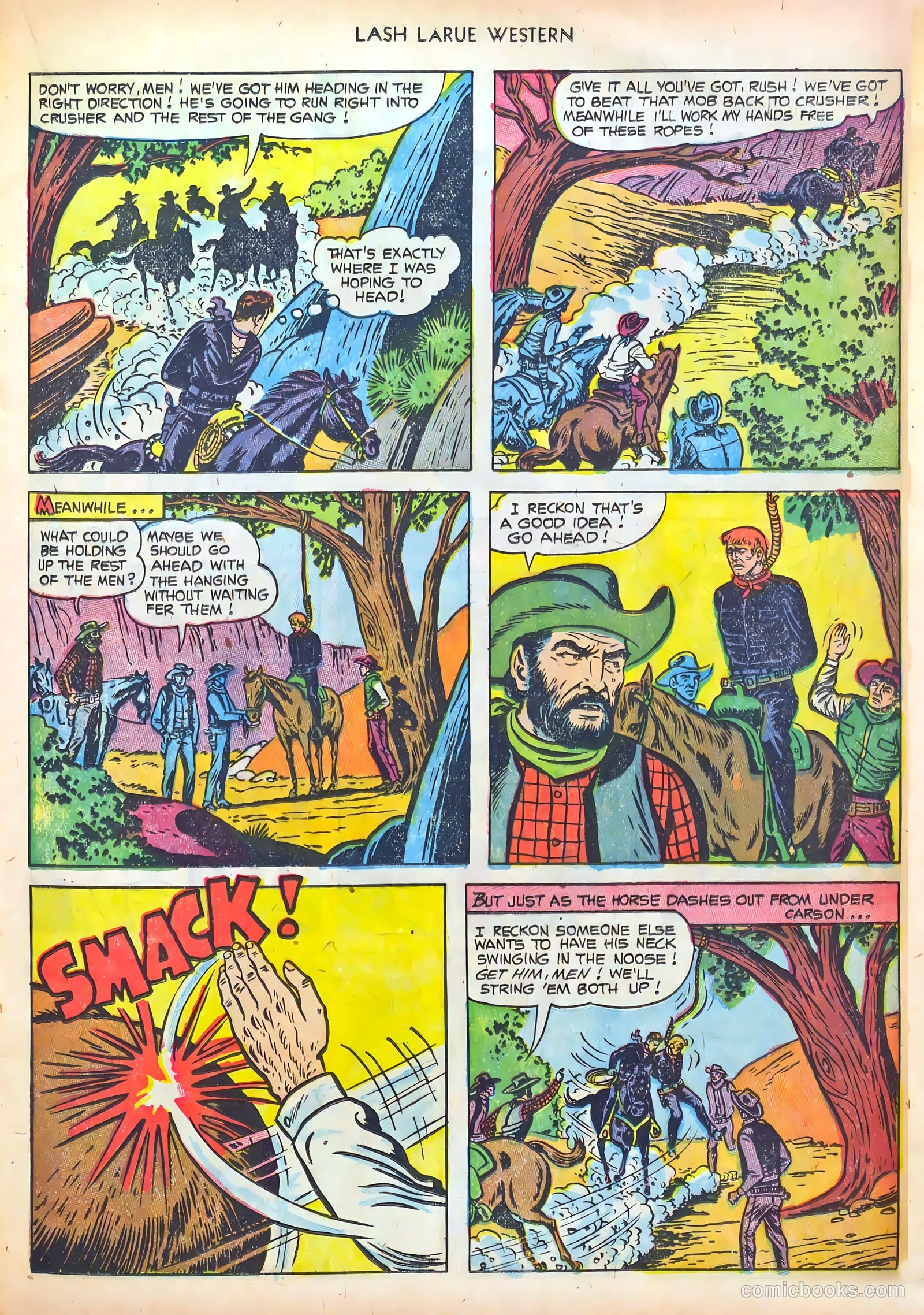 Lash LaRue Western #41 — page 13 of 36