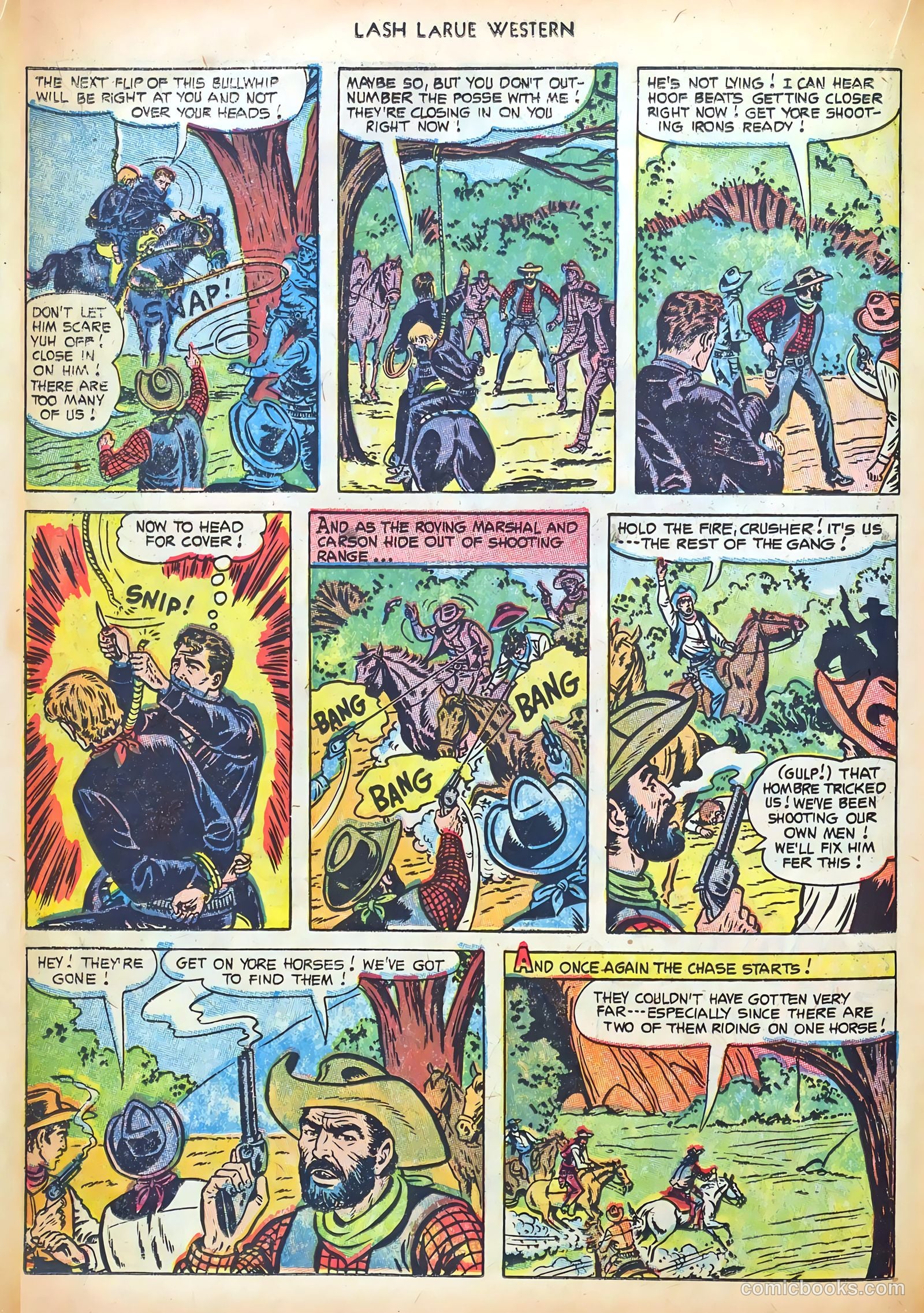 Lash LaRue Western #41 — page 14 of 36