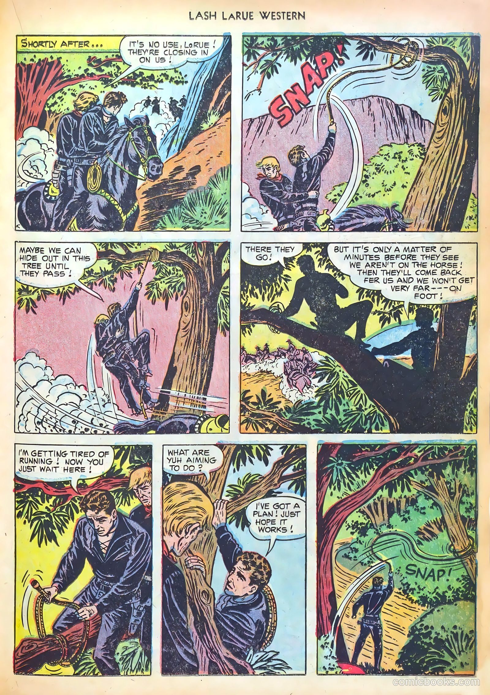 Lash LaRue Western #41 — page 15 of 36