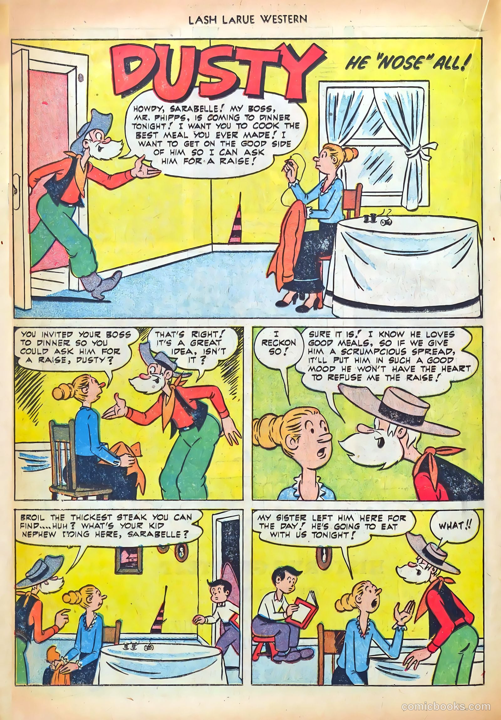 Lash LaRue Western #41 — page 18 of 36