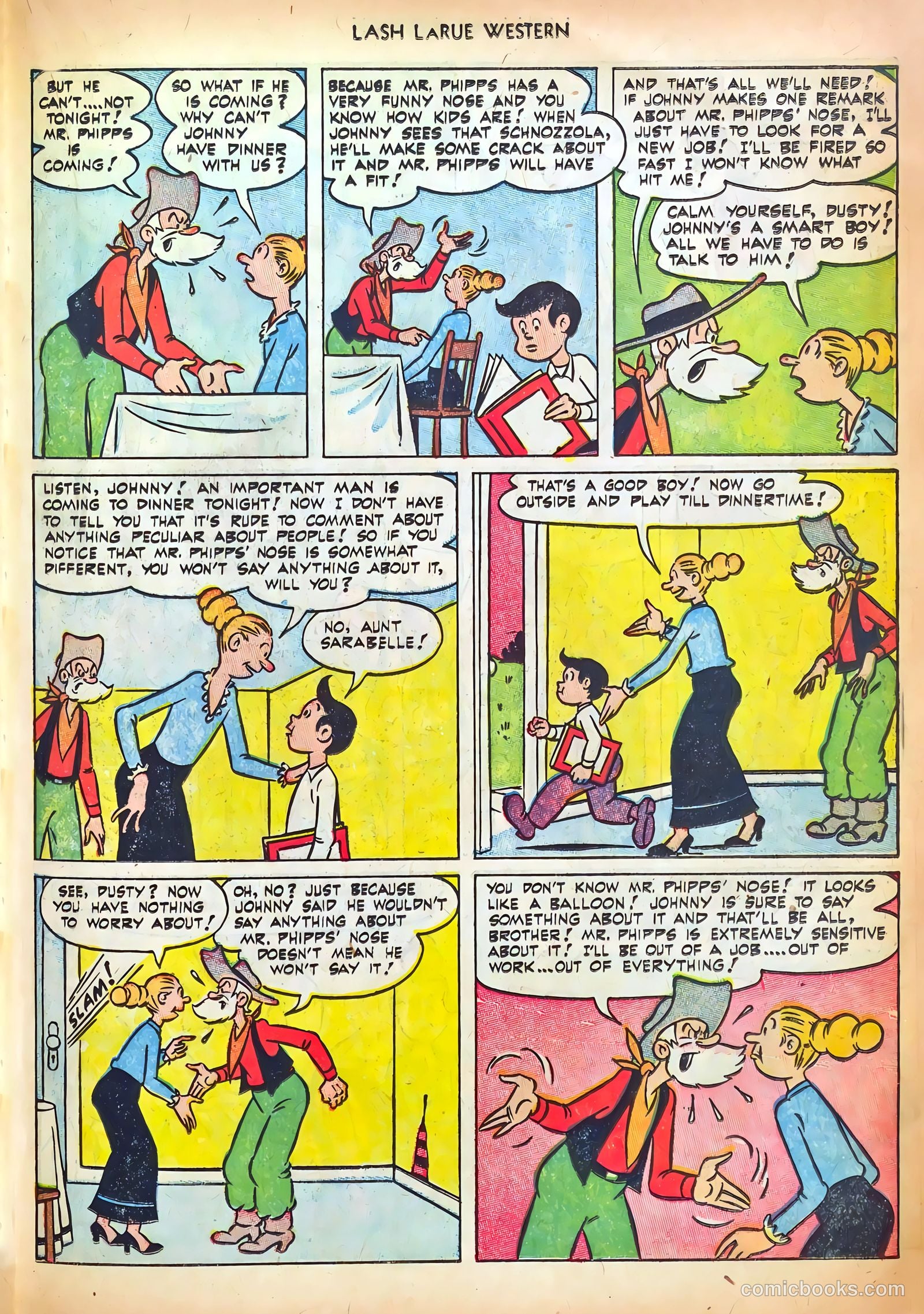 Lash LaRue Western #41 — page 19 of 36