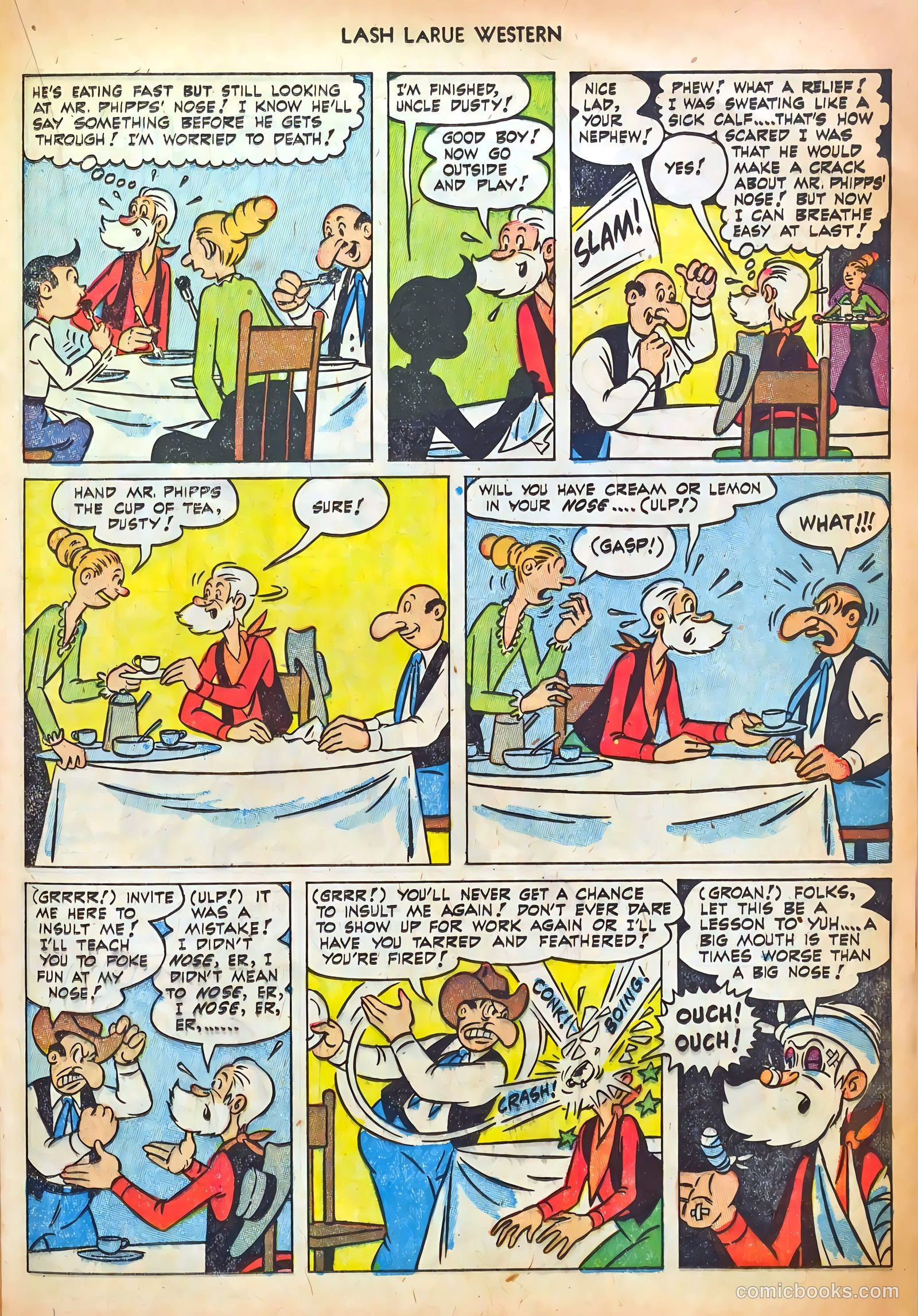 Lash LaRue Western #41 — page 21 of 36