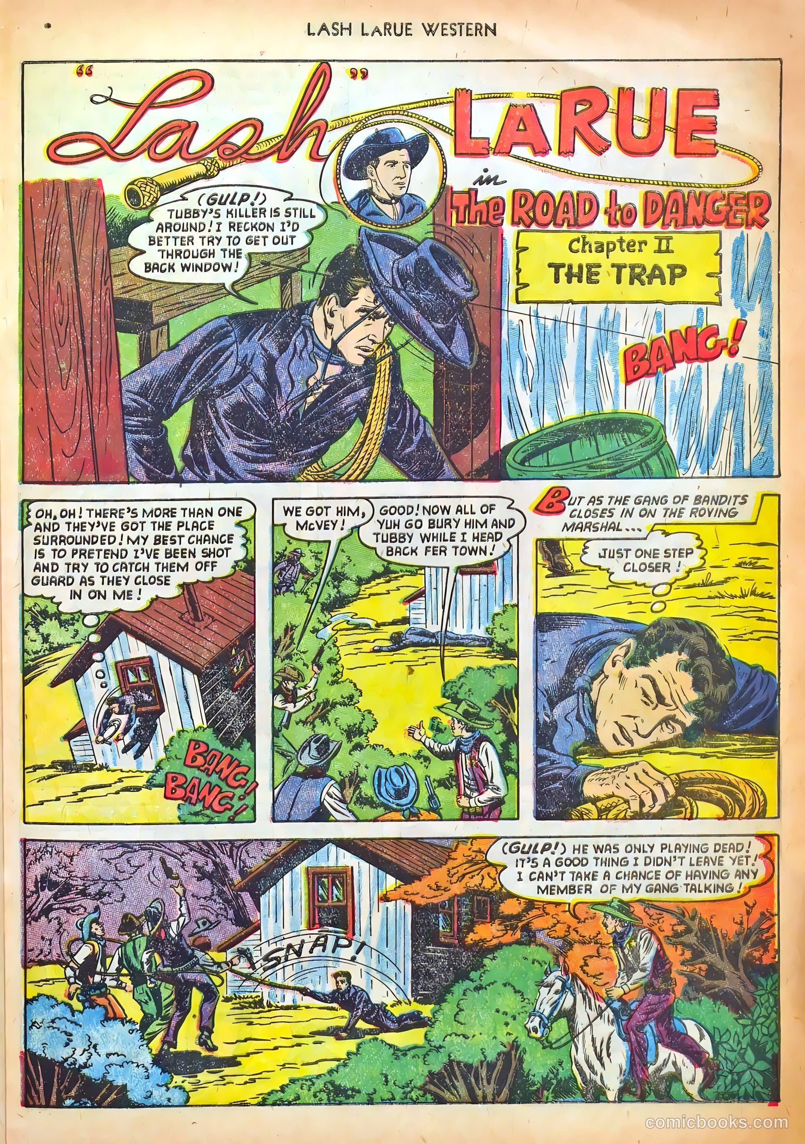 Lash LaRue Western #41 — page 29 of 36