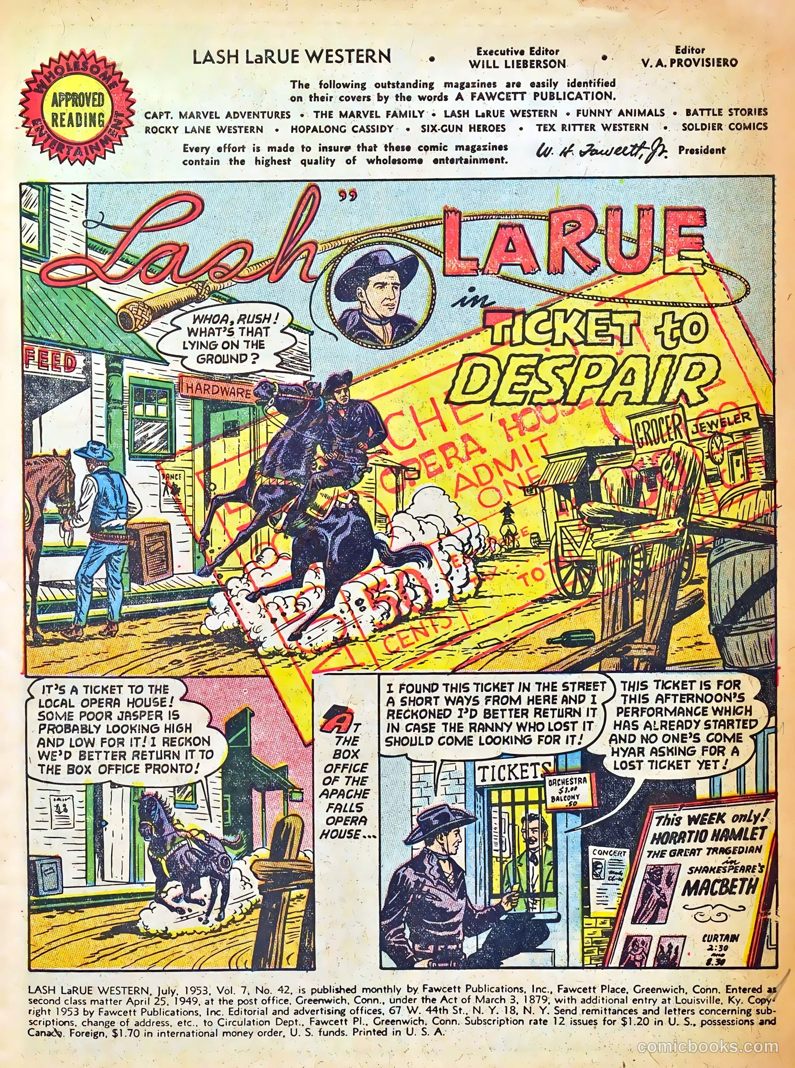 Lash LaRue Western #42 — page 3 of 36