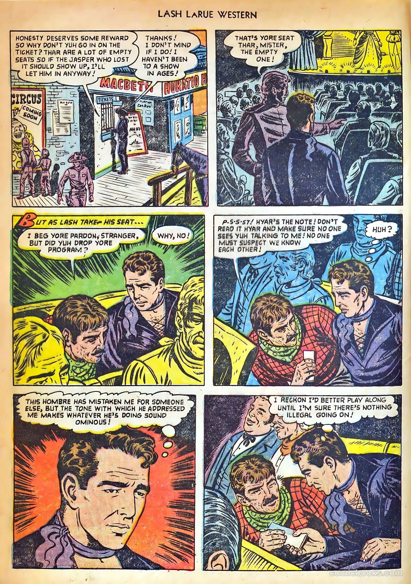 Lash LaRue Western #42 — page 4 of 36