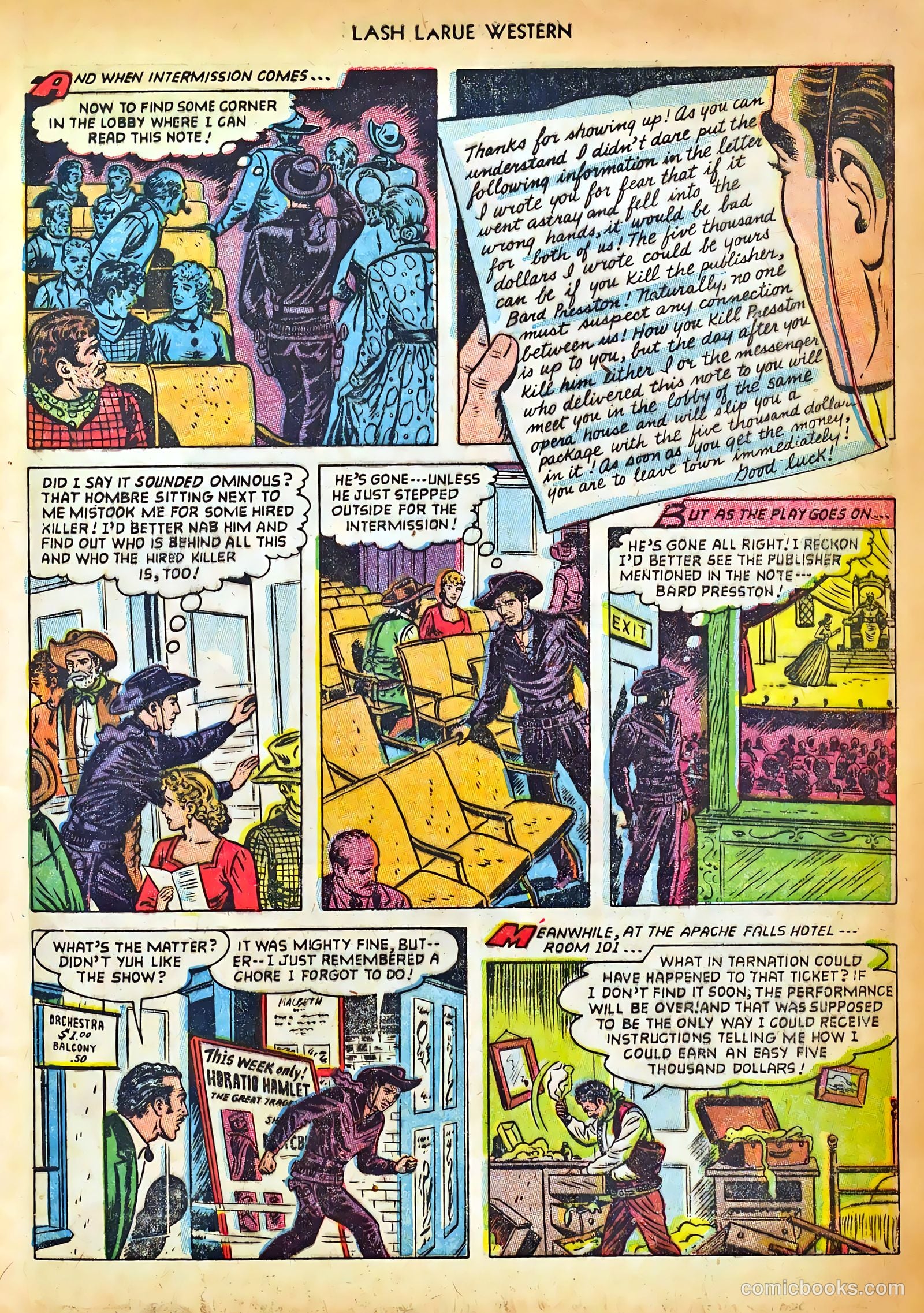 Lash LaRue Western #42 — page 5 of 36