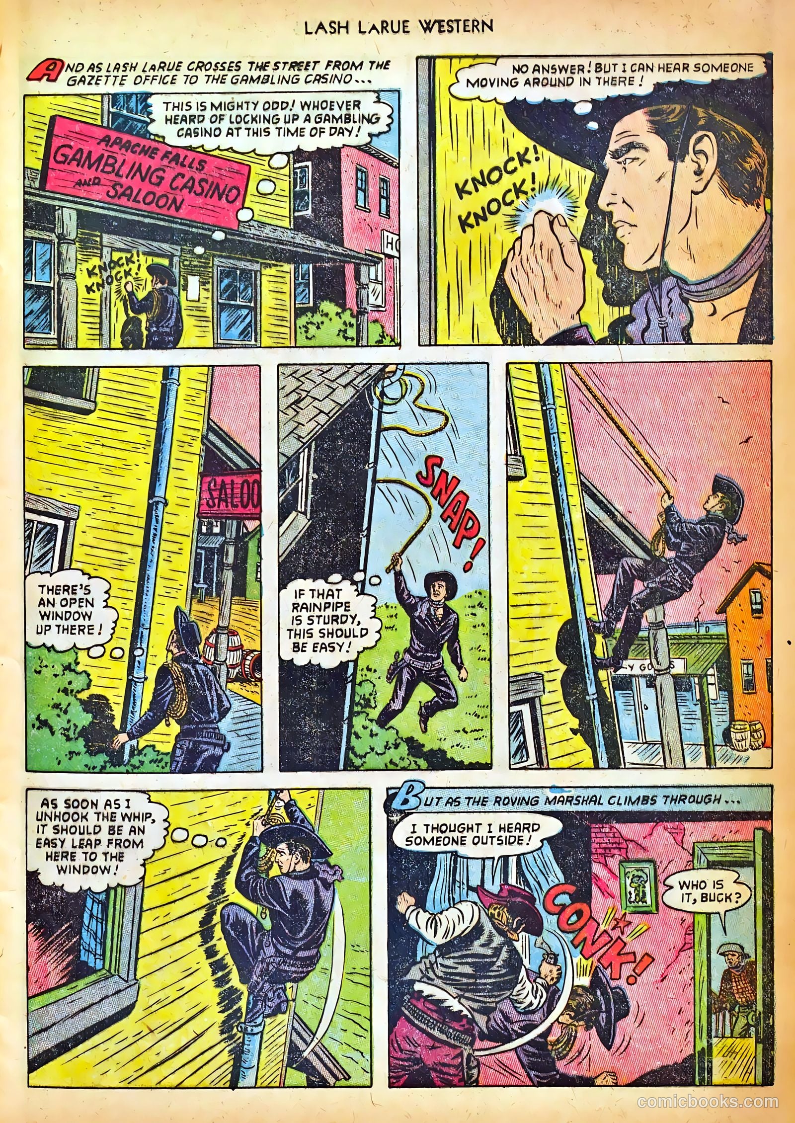Lash LaRue Western #42 — page 9 of 36
