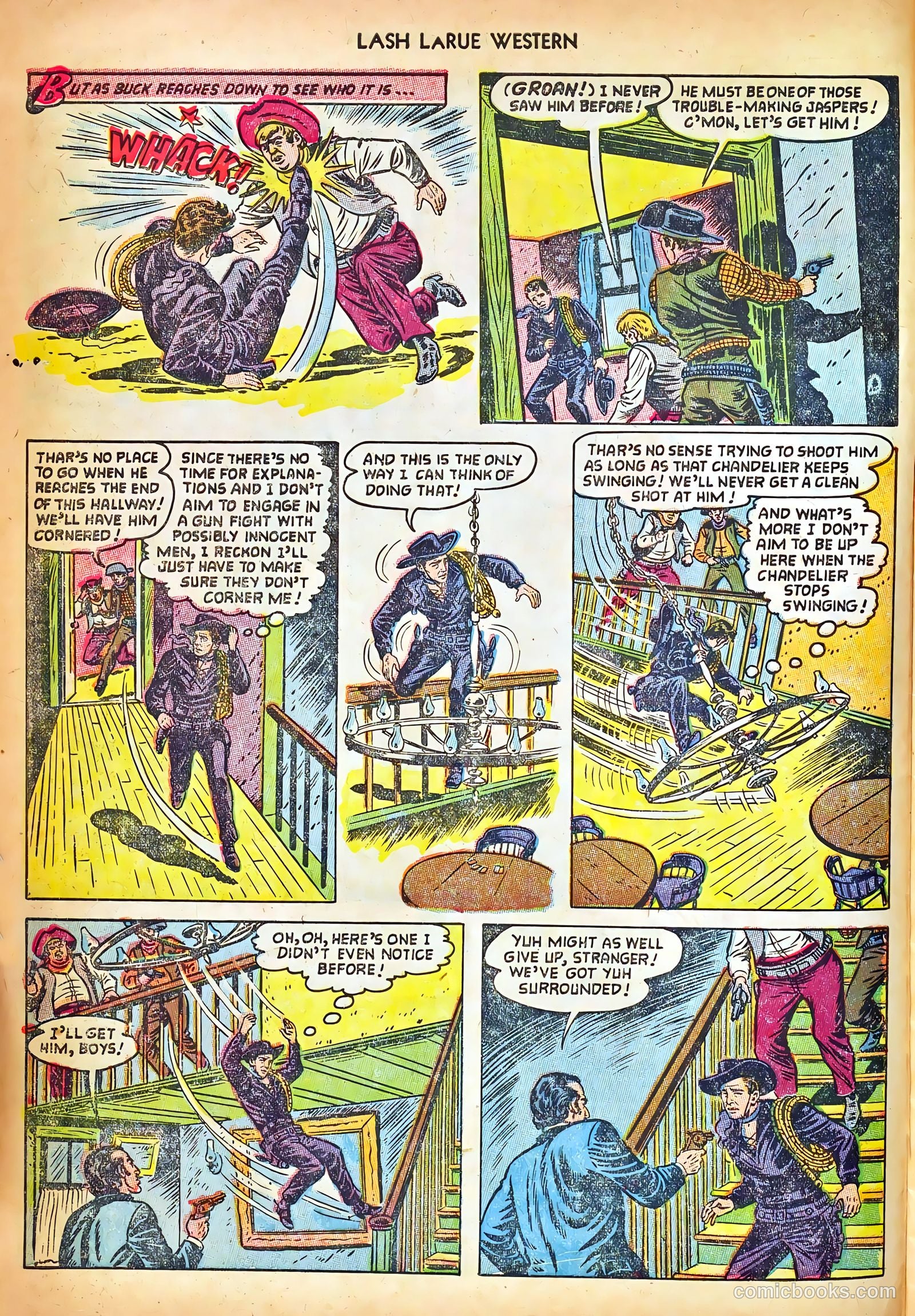 Lash LaRue Western #42 — page 10 of 36