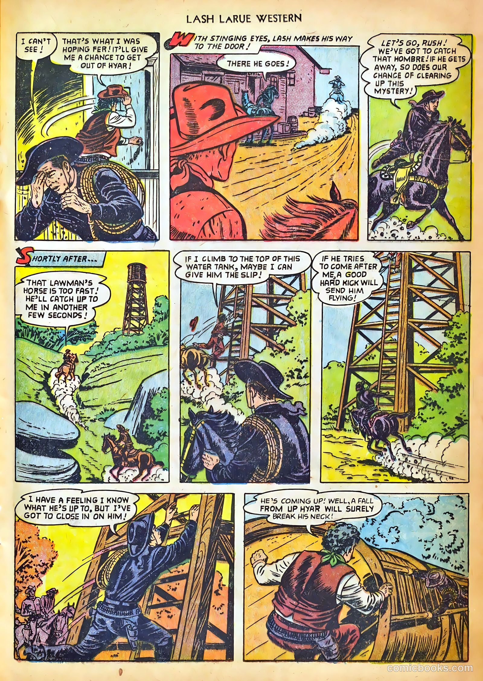 Lash LaRue Western #42 — page 17 of 36