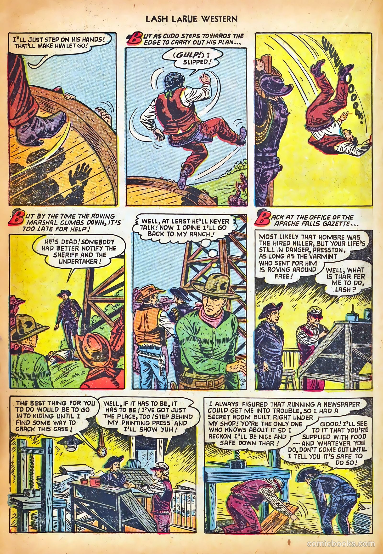 Lash LaRue Western #42 — page 18 of 36
