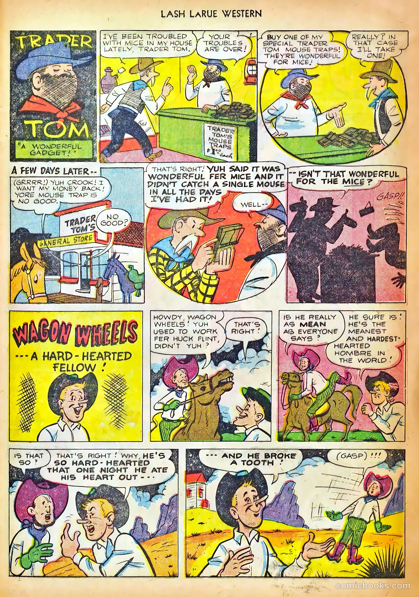 Lash LaRue Western #42 — page 29 of 36