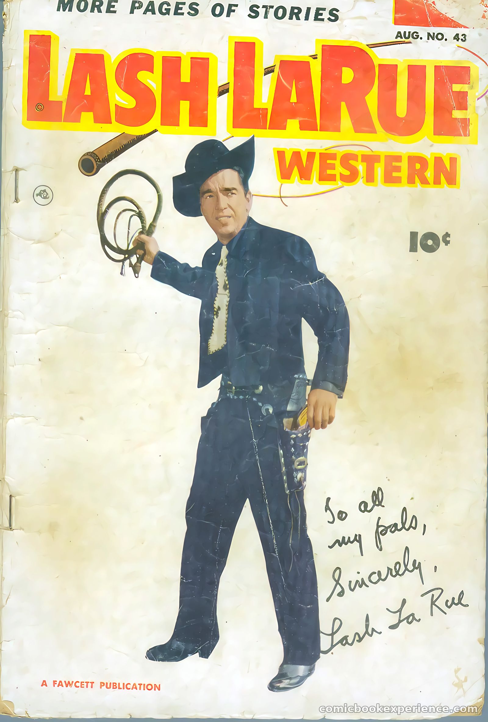 Lash LaRue Western #43 — page 1 of 36