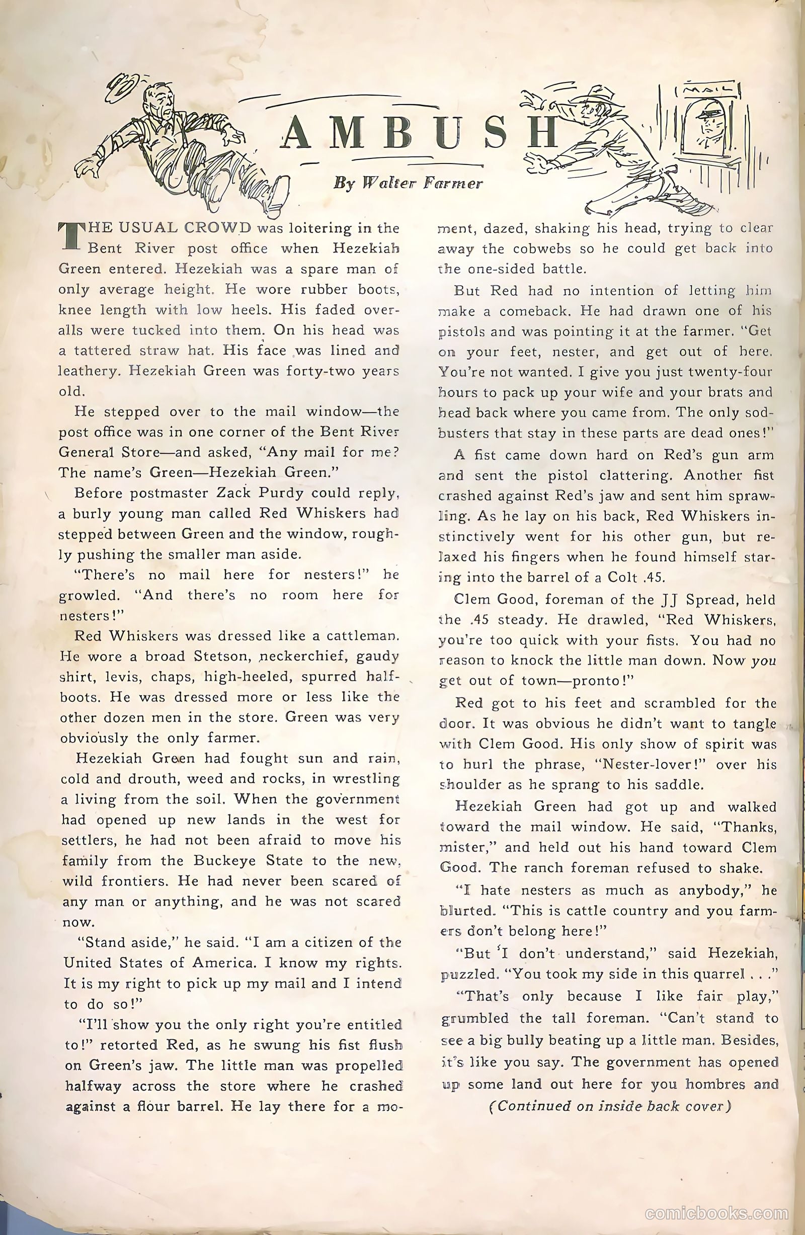 Lash LaRue Western #43 — page 2 of 36