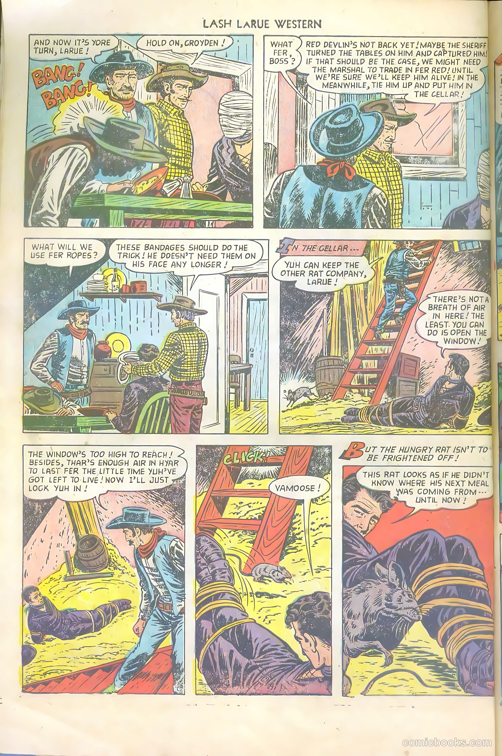 Lash LaRue Western #43 — page 10 of 36