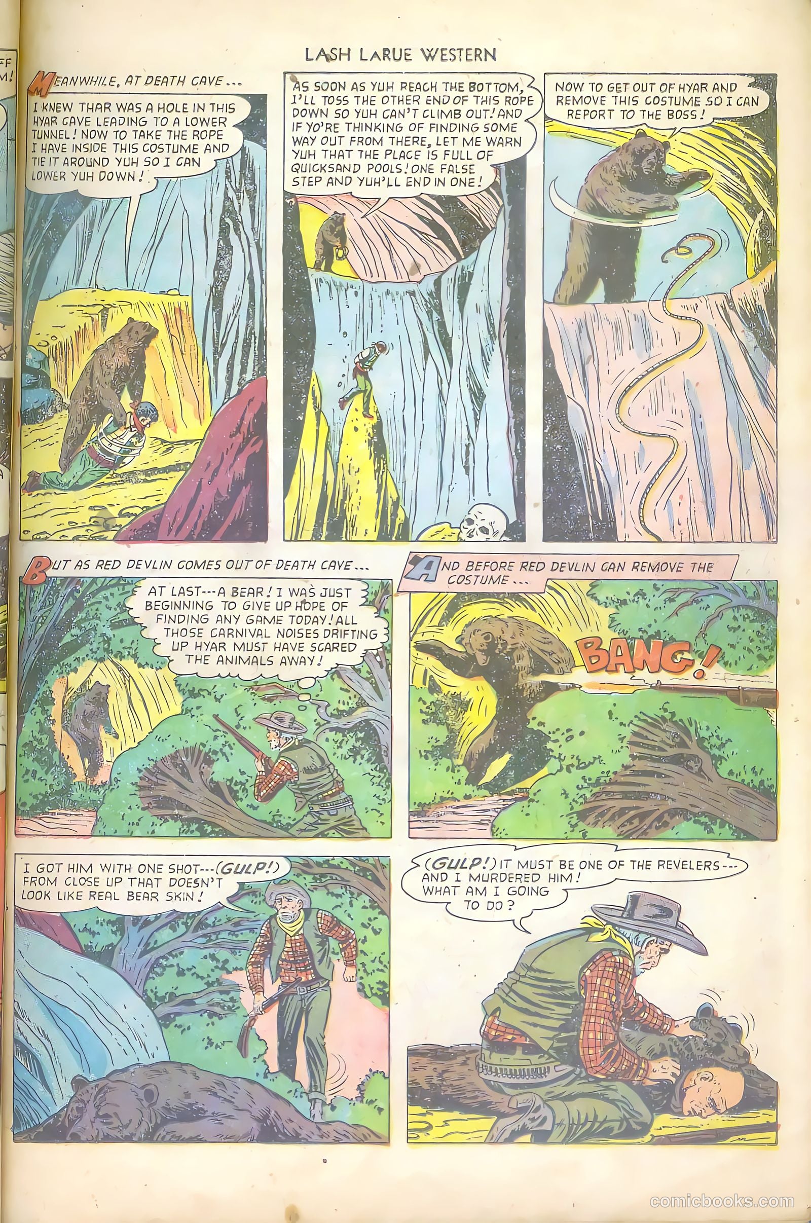 Lash LaRue Western #43 — page 11 of 36