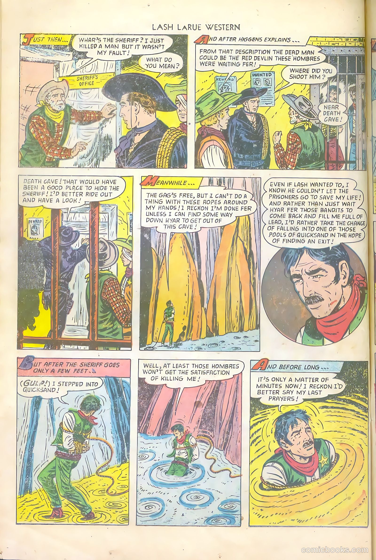Lash LaRue Western #43 — page 14 of 36