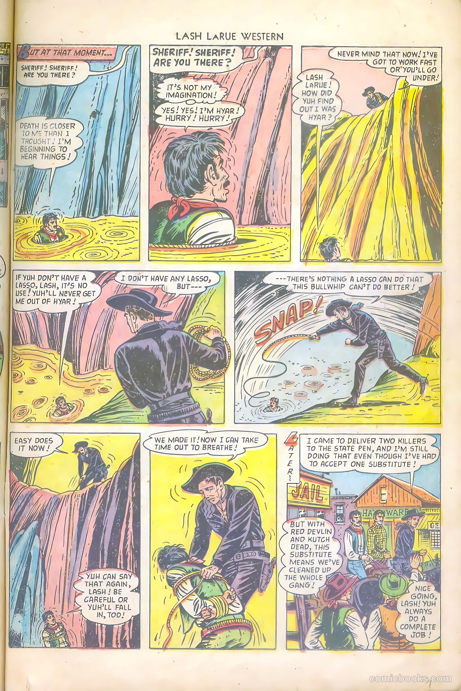 Lash LaRue Western #43 — page 15 of 36