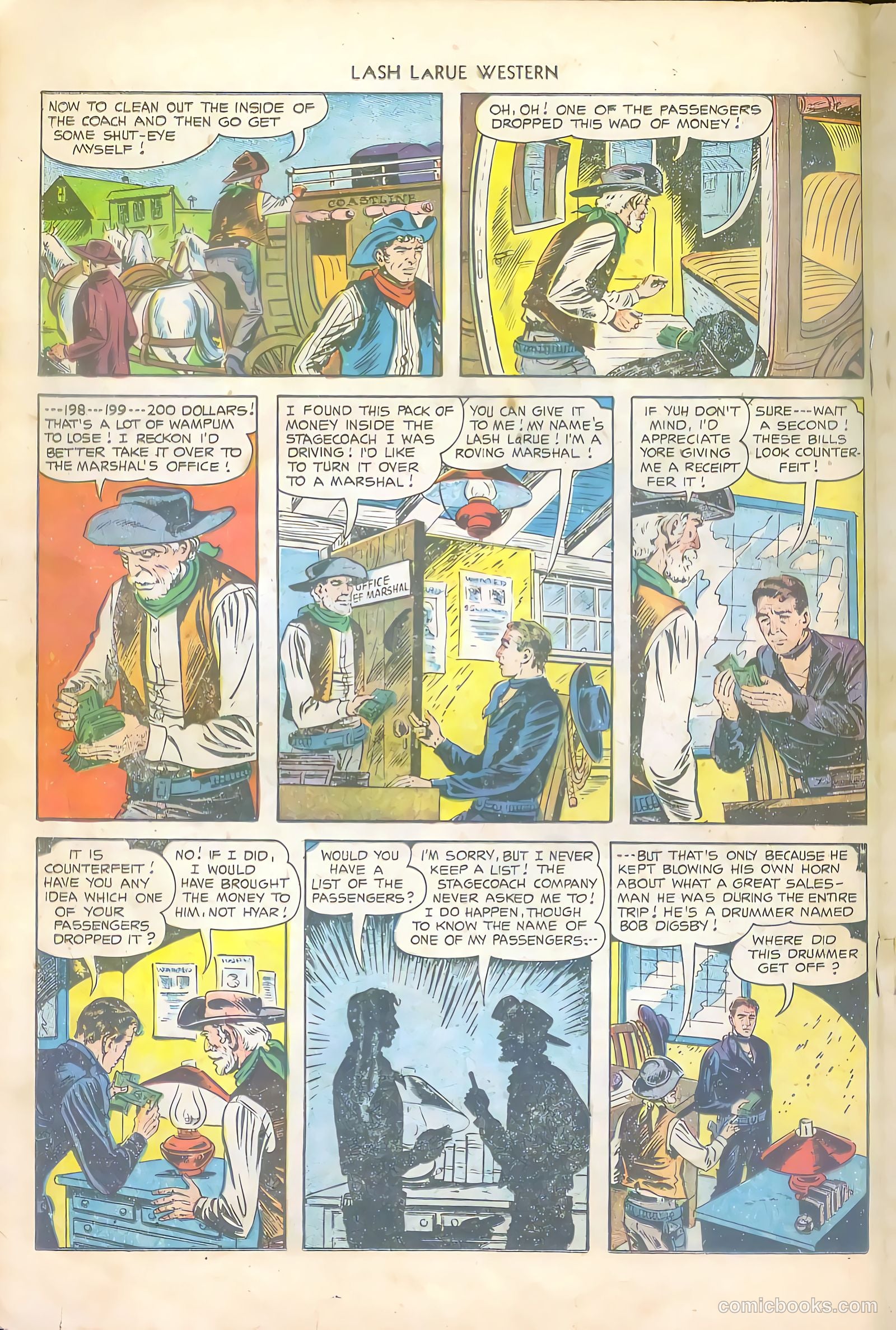 Lash LaRue Western #43 — page 18 of 36