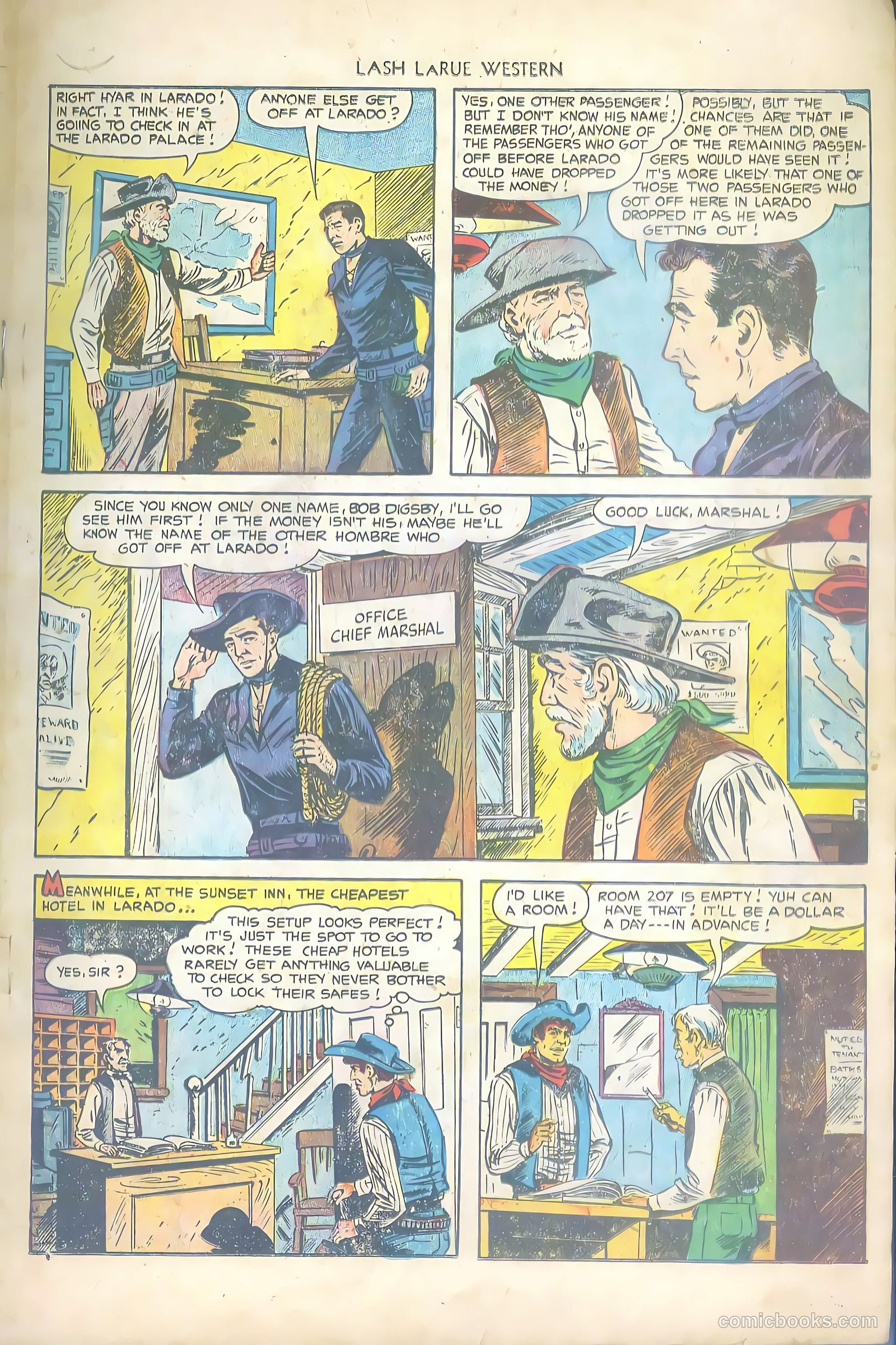Lash LaRue Western #43 — page 19 of 36
