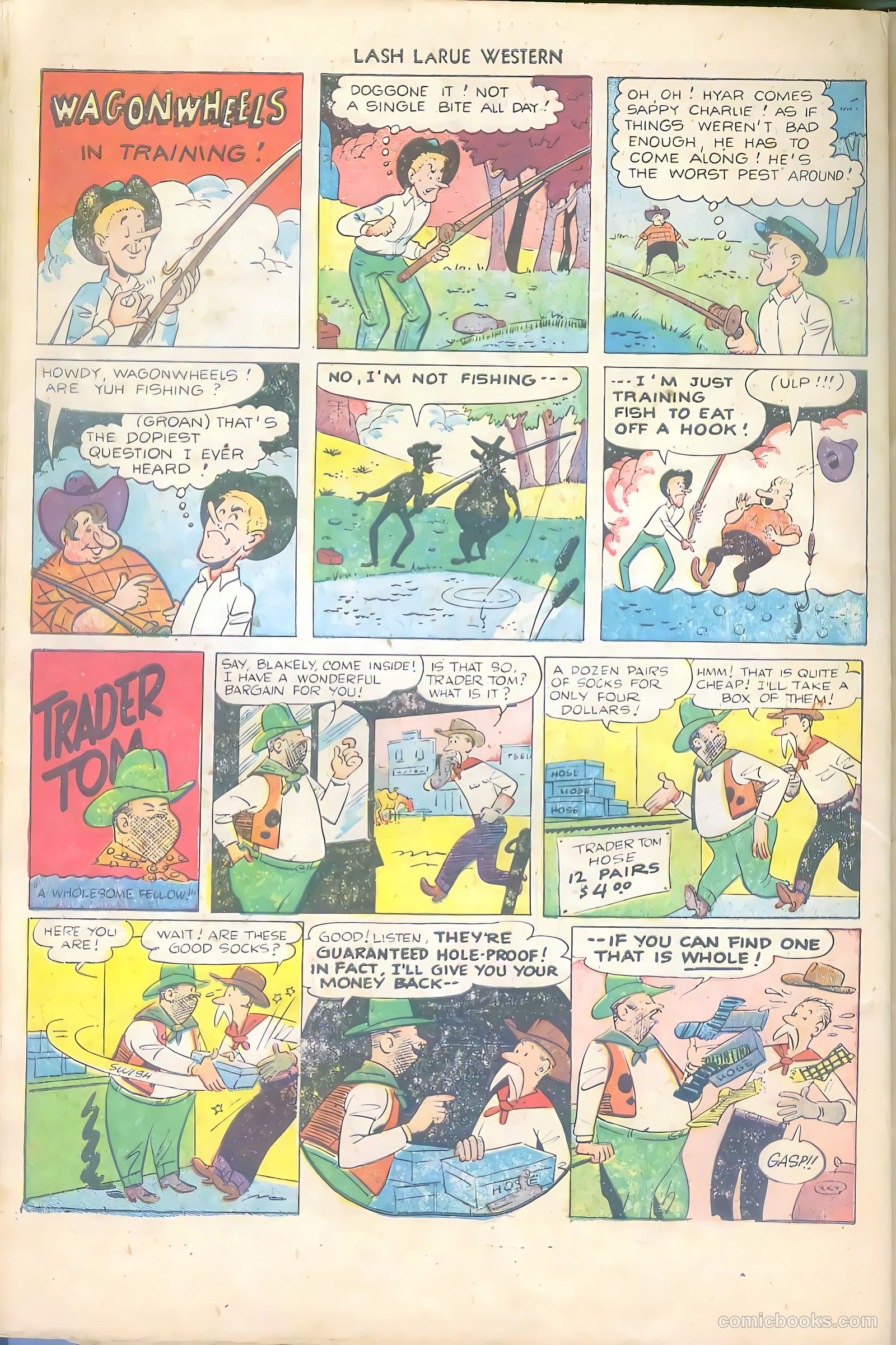 Lash LaRue Western #43 — page 30 of 36