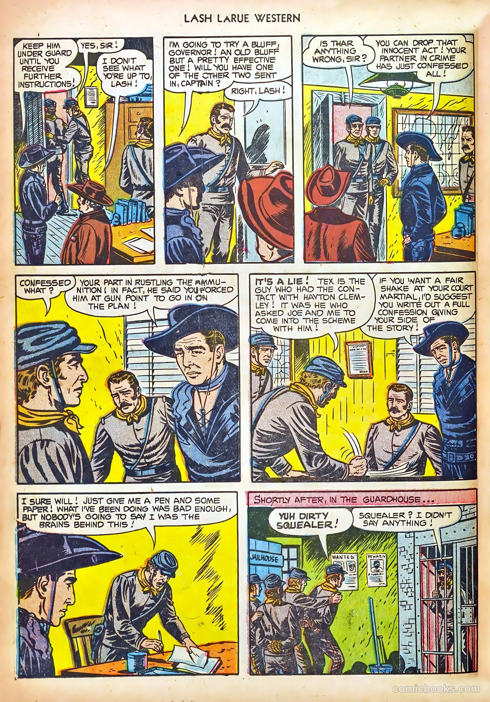 Lash LaRue Western #44 — page 10 of 36