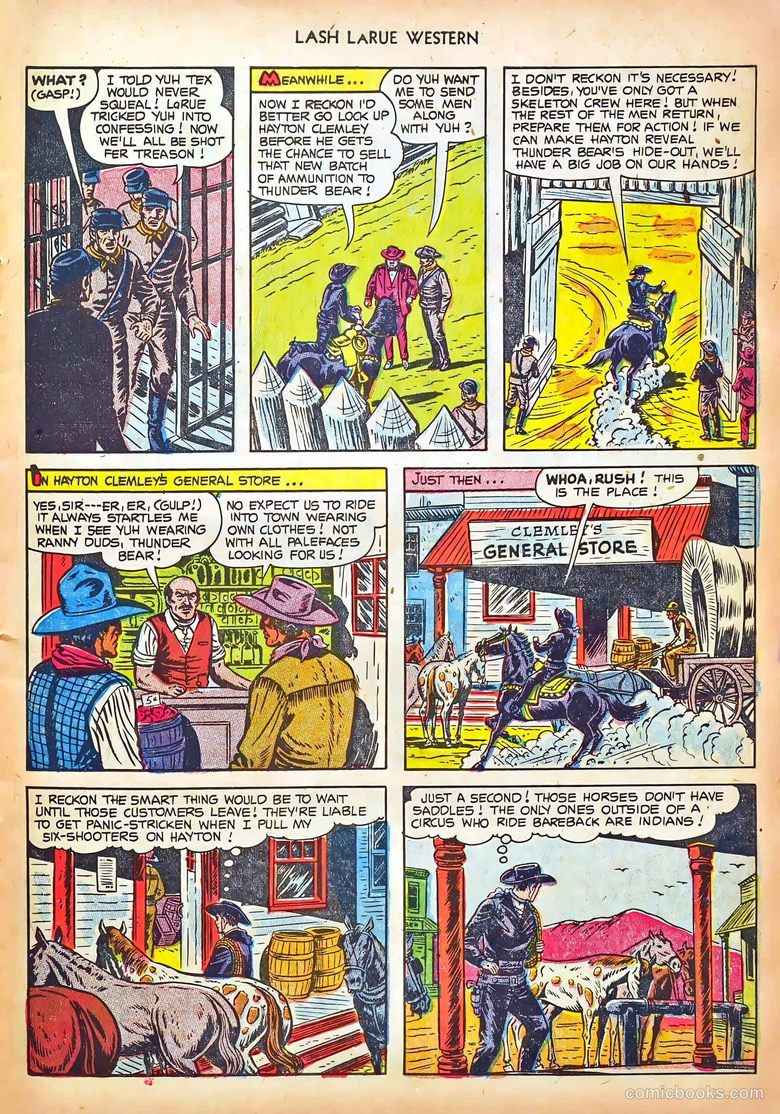 Lash LaRue Western #44 — page 11 of 36