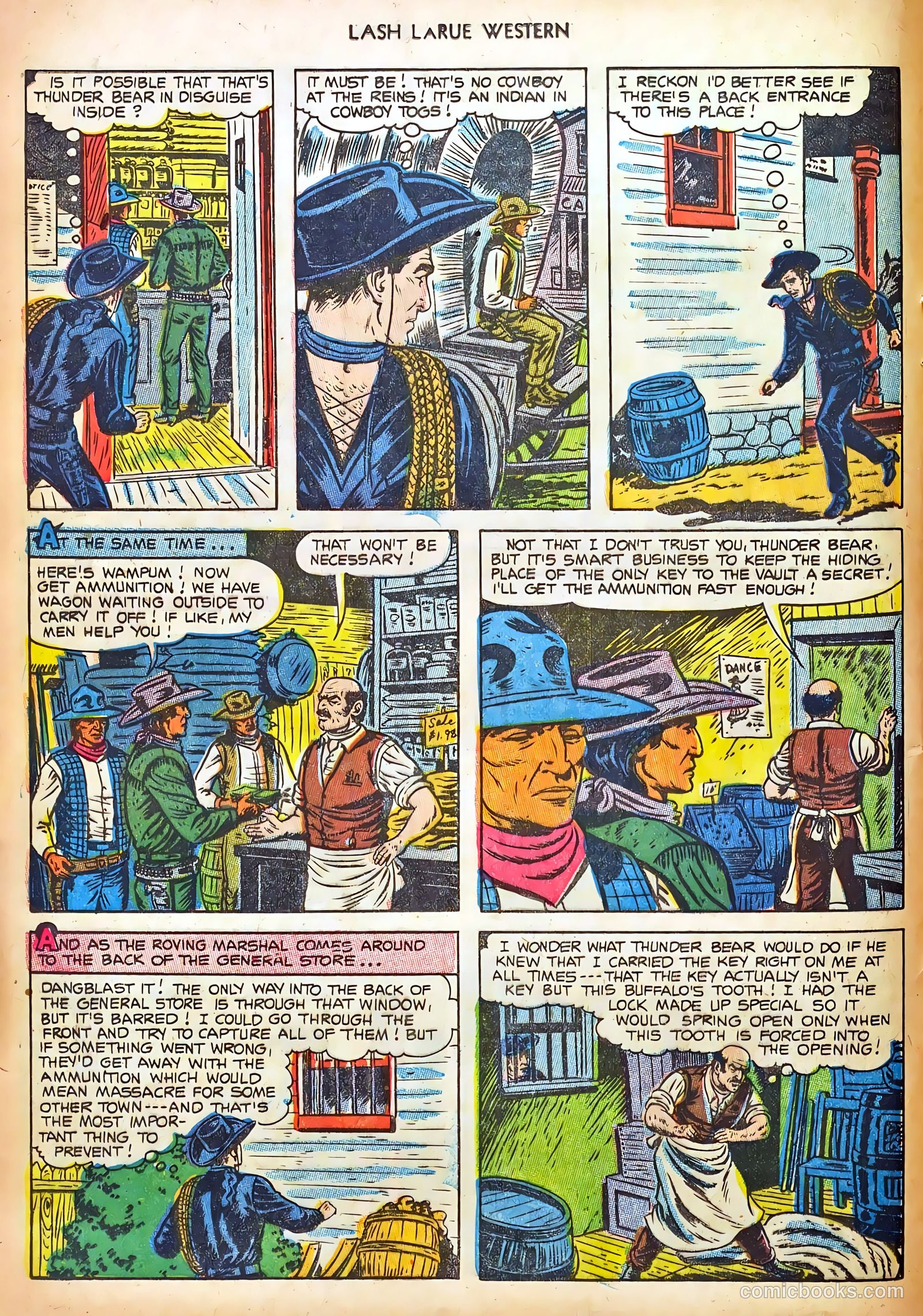 Lash LaRue Western #44 — page 12 of 36