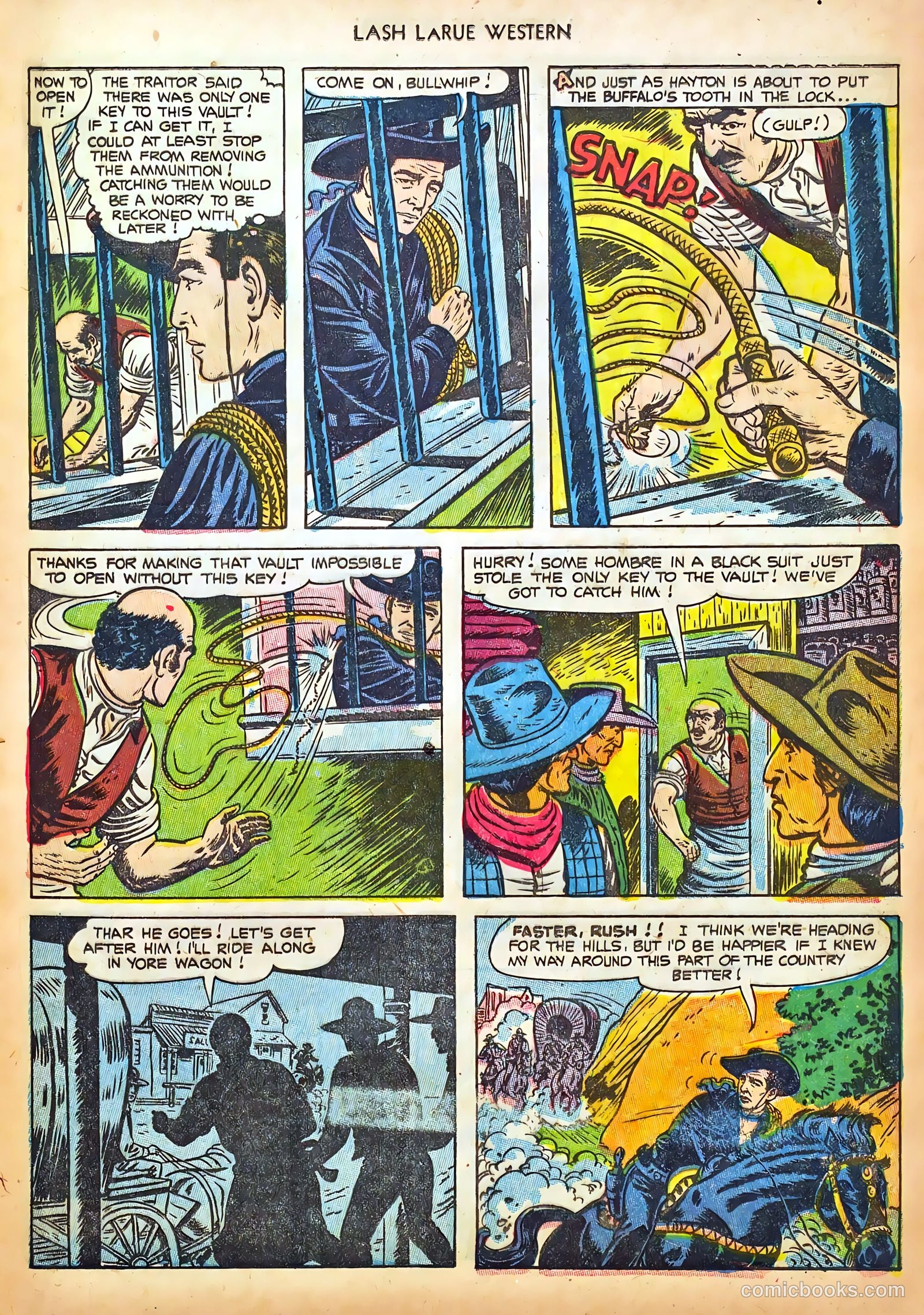 Lash LaRue Western #44 — page 13 of 36