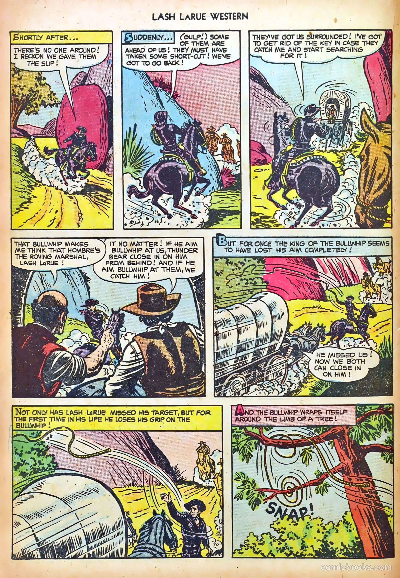 Lash LaRue Western #44 — page 14 of 36