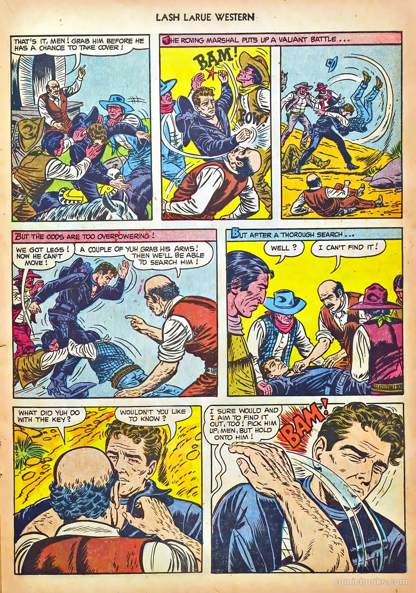 Lash LaRue Western #44 — page 15 of 36
