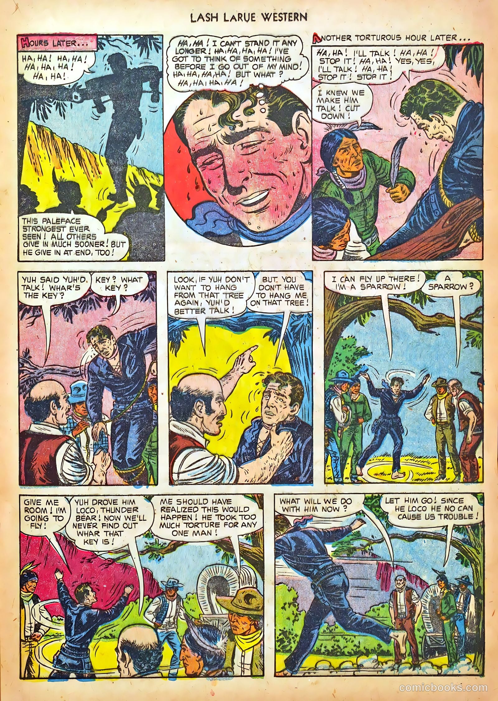 Lash LaRue Western #44 — page 17 of 36