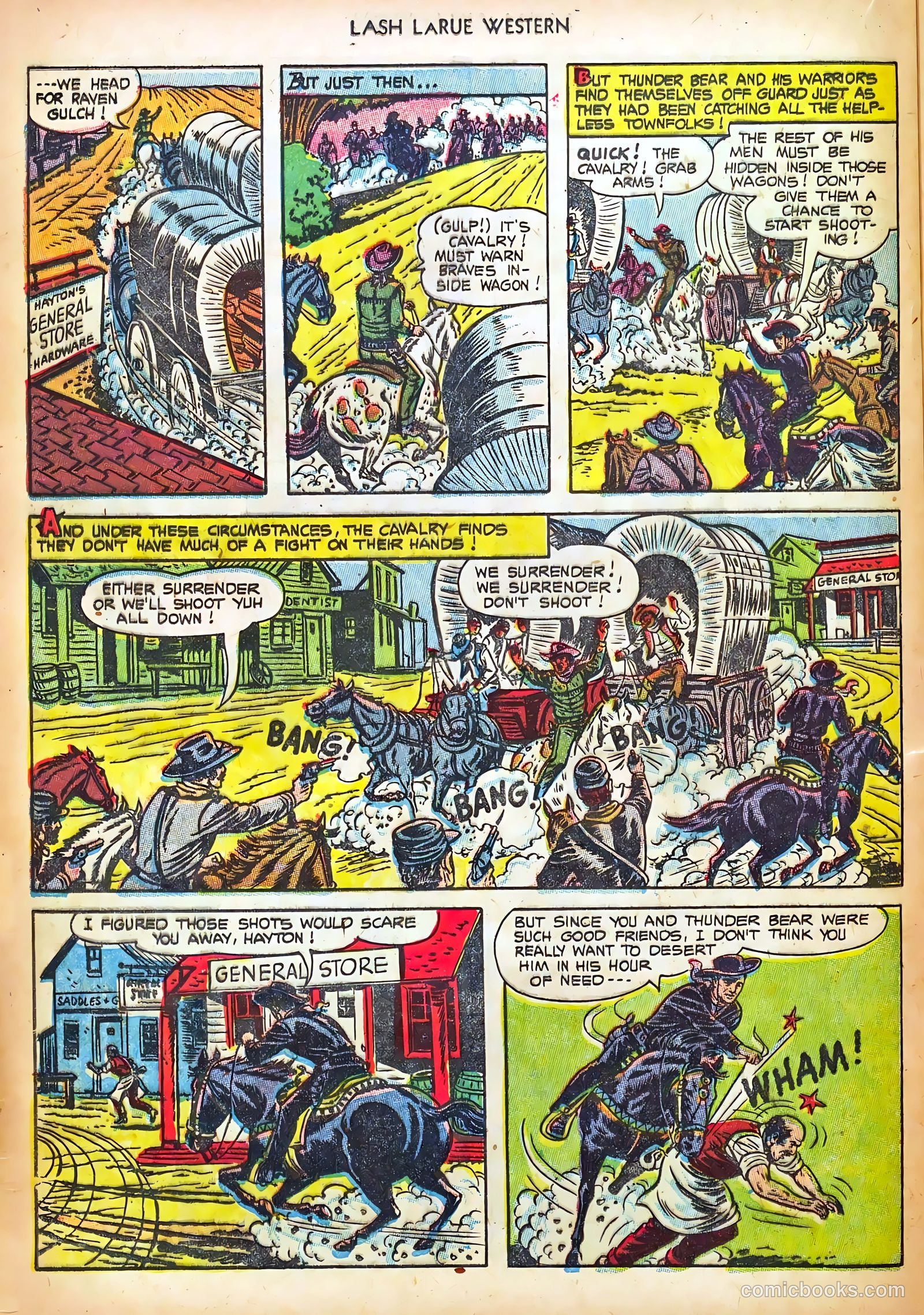 Lash LaRue Western #44 — page 20 of 36