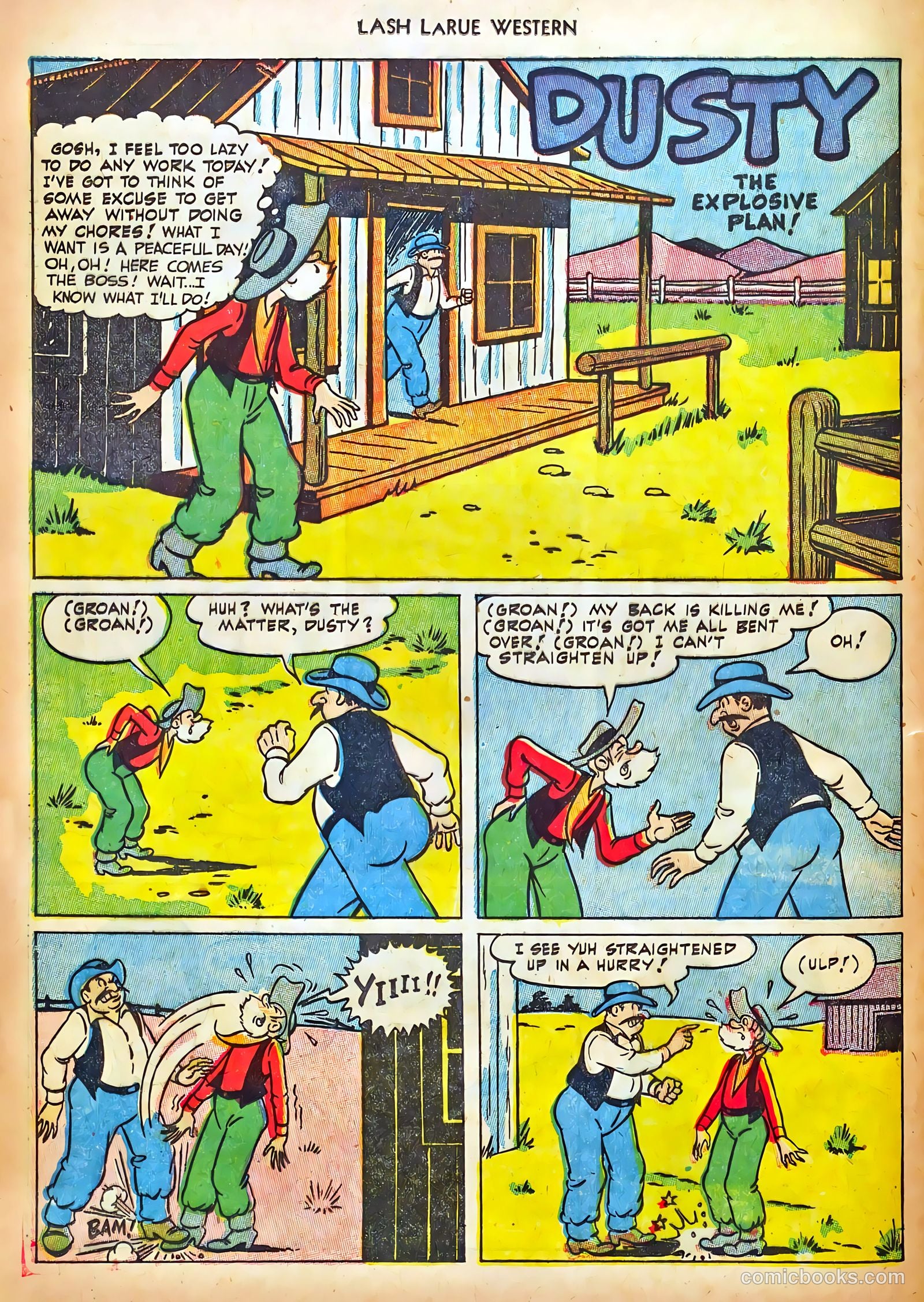 Lash LaRue Western #44 — page 24 of 36