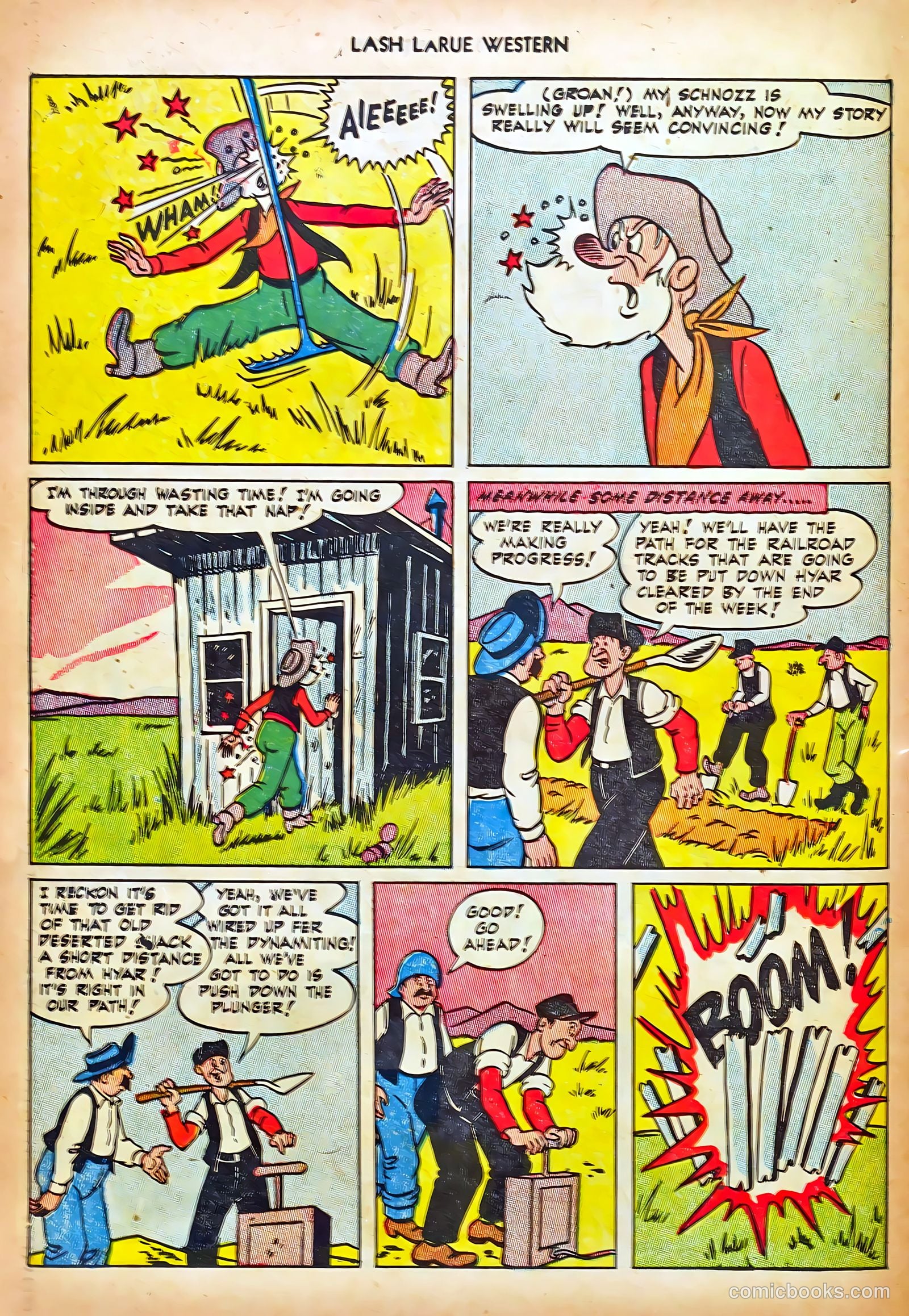 Lash LaRue Western #44 — page 26 of 36
