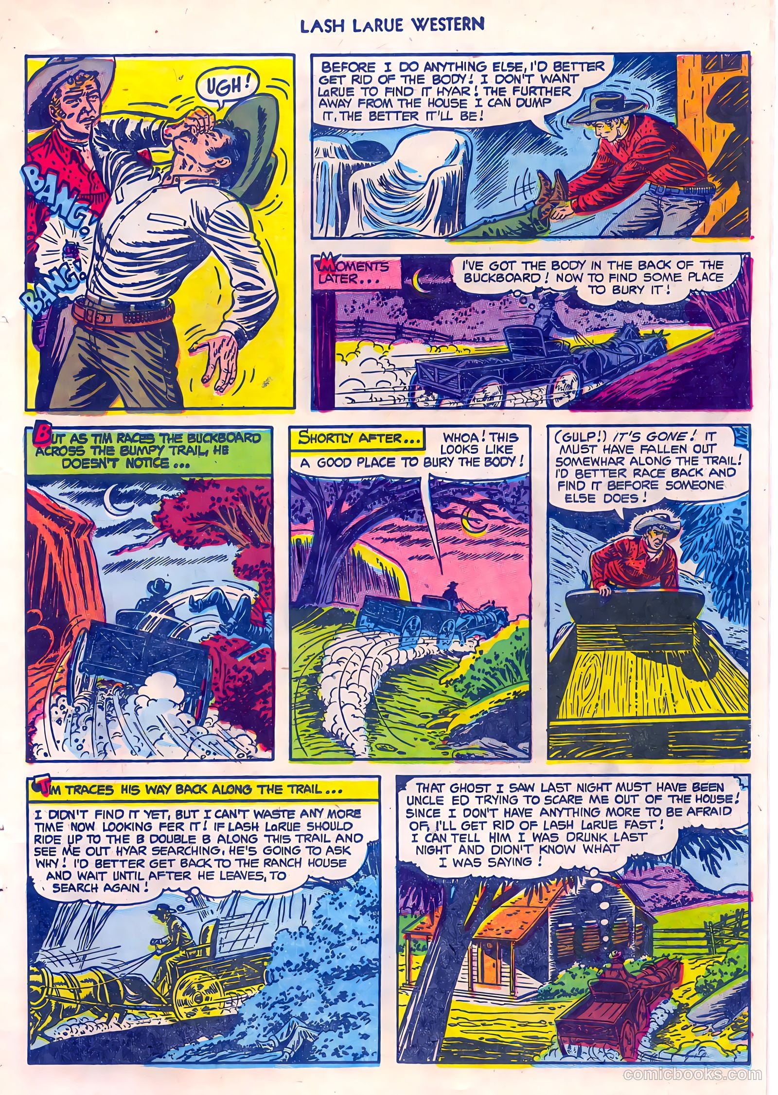Lash LaRue Western #45 — page 11 of 36