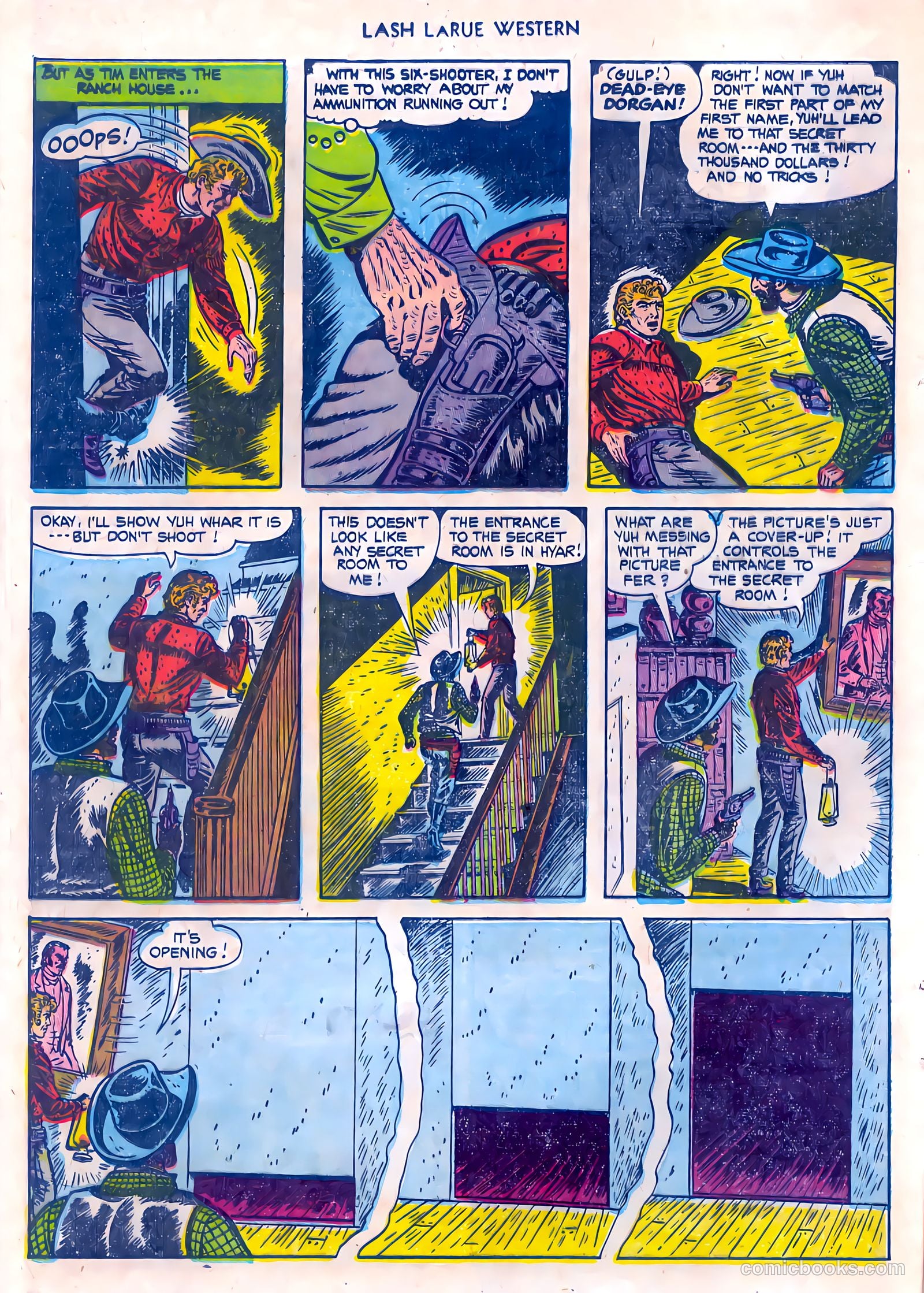 Lash LaRue Western #45 — page 12 of 36