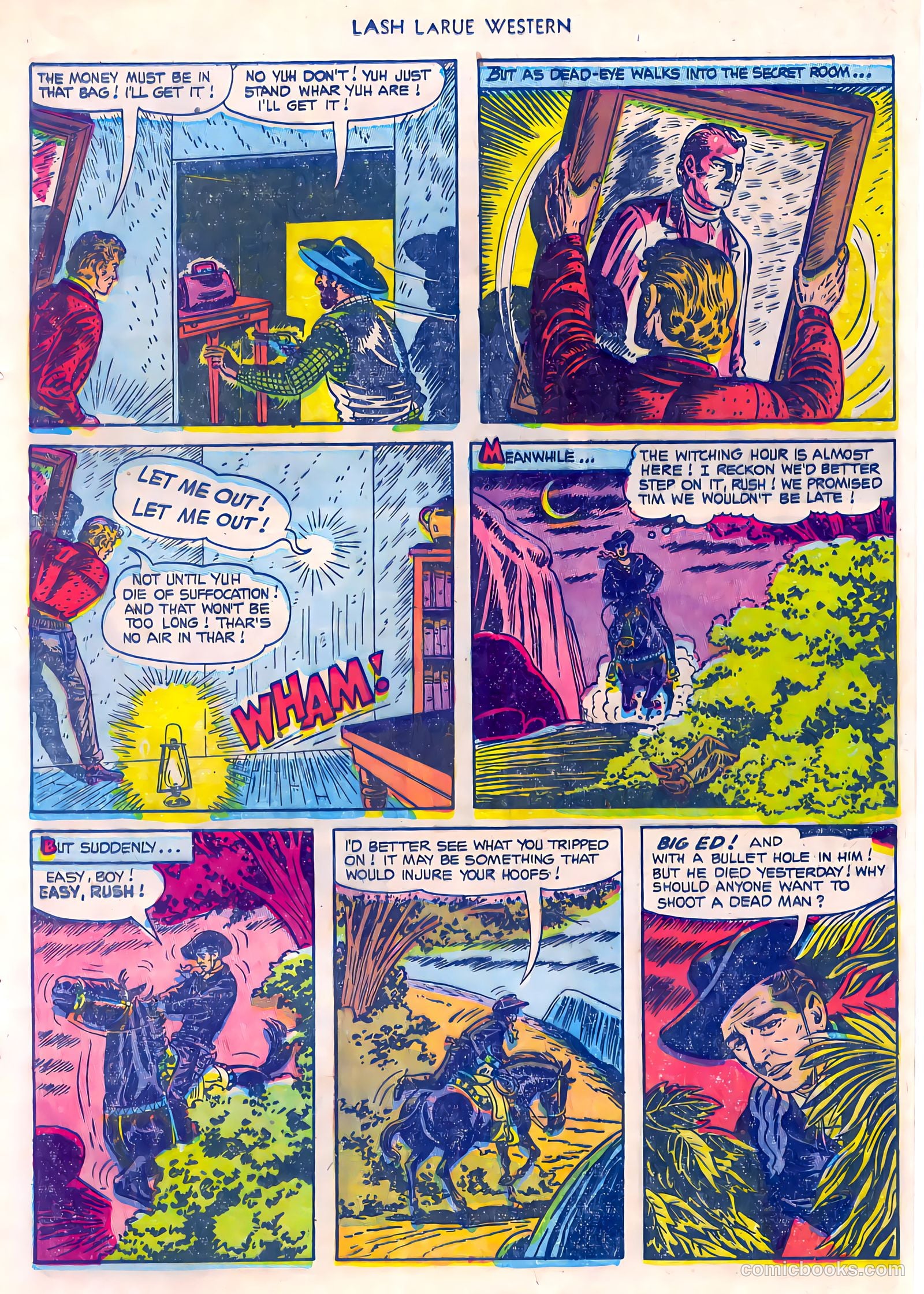 Lash LaRue Western #45 — page 13 of 36