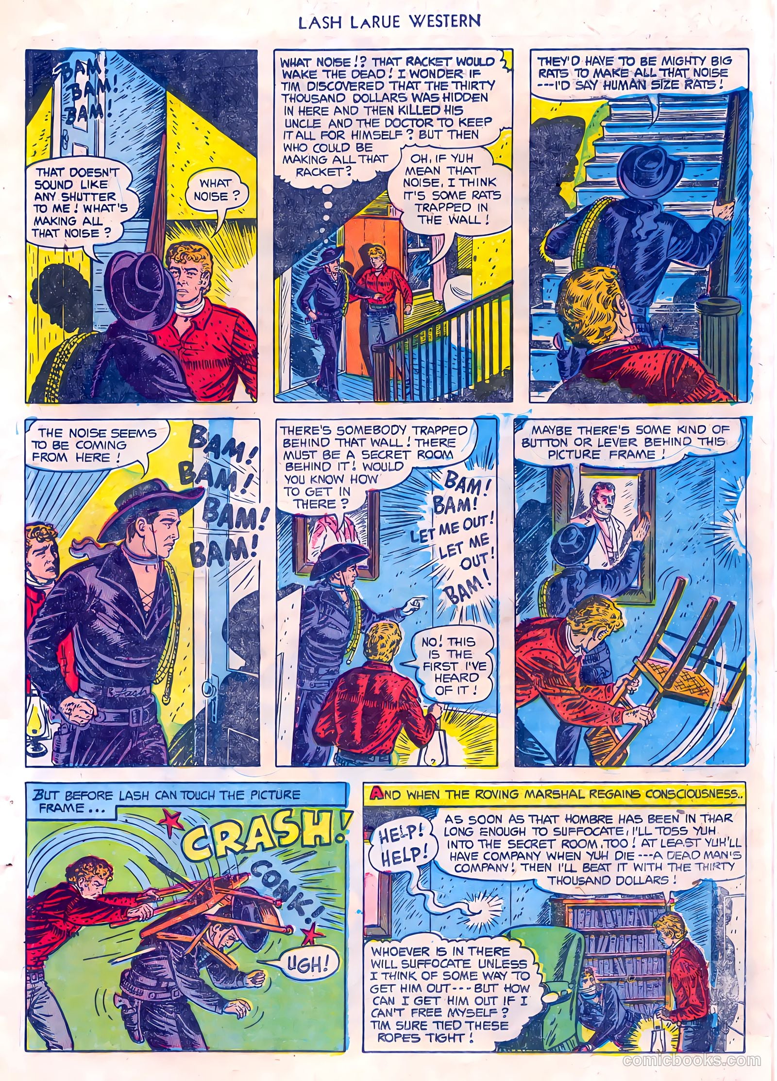 Lash LaRue Western #45 — page 15 of 36