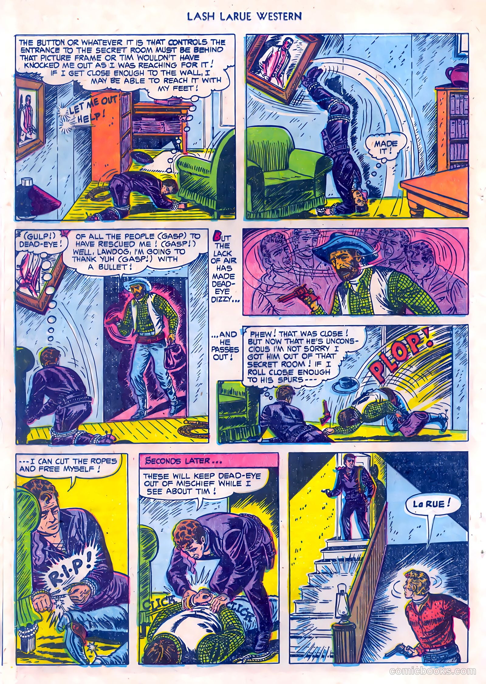 Lash LaRue Western #45 — page 16 of 36