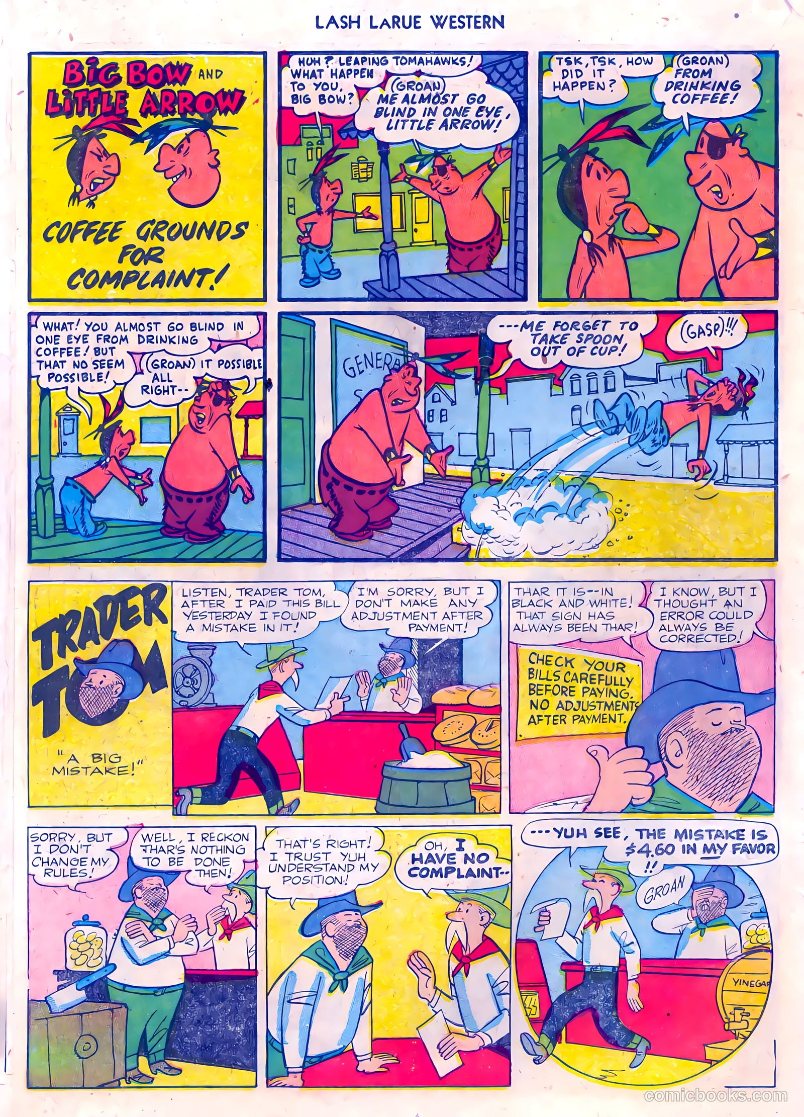 Lash LaRue Western #45 — page 18 of 36