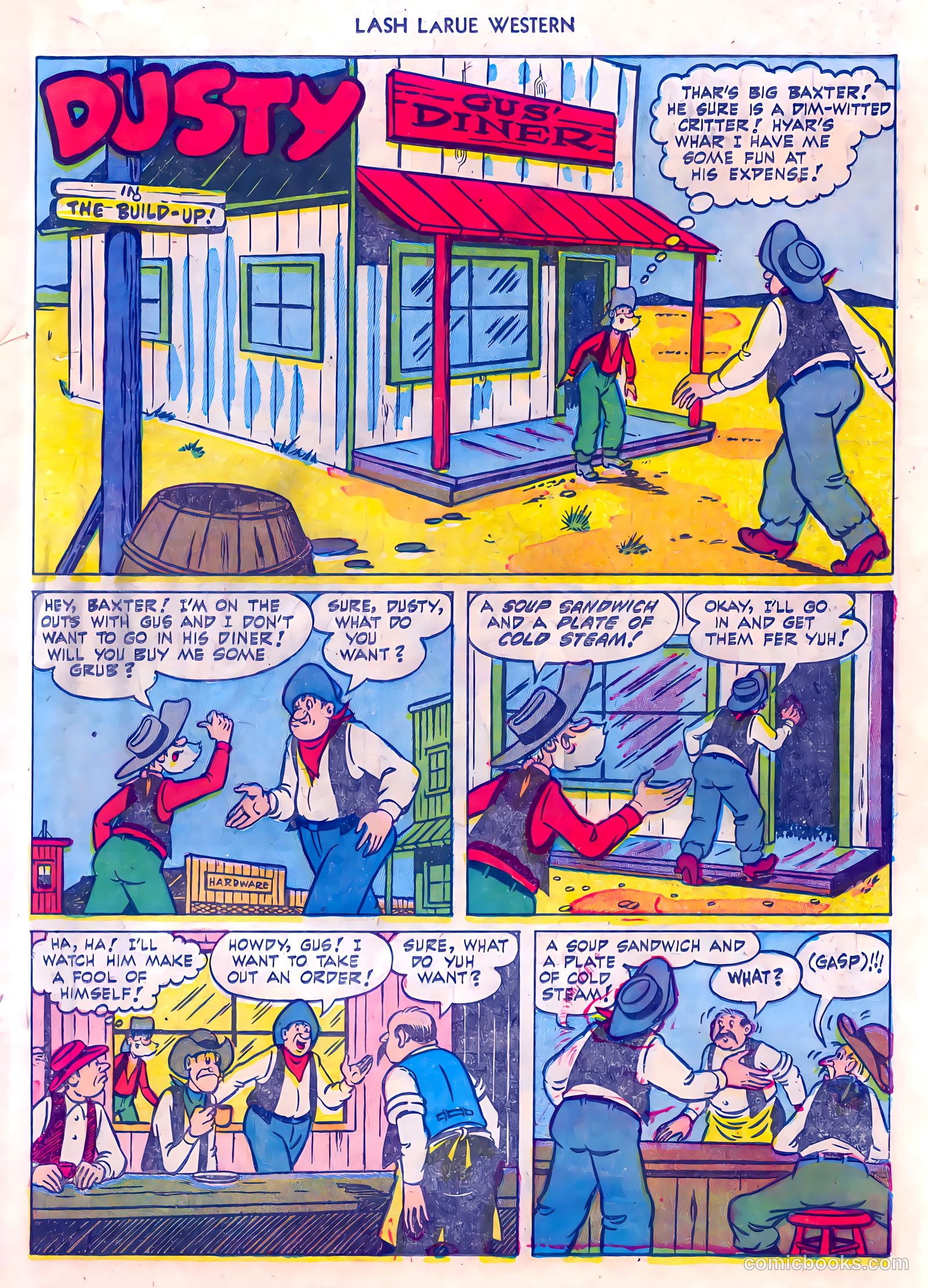 Lash LaRue Western #45 — page 19 of 36