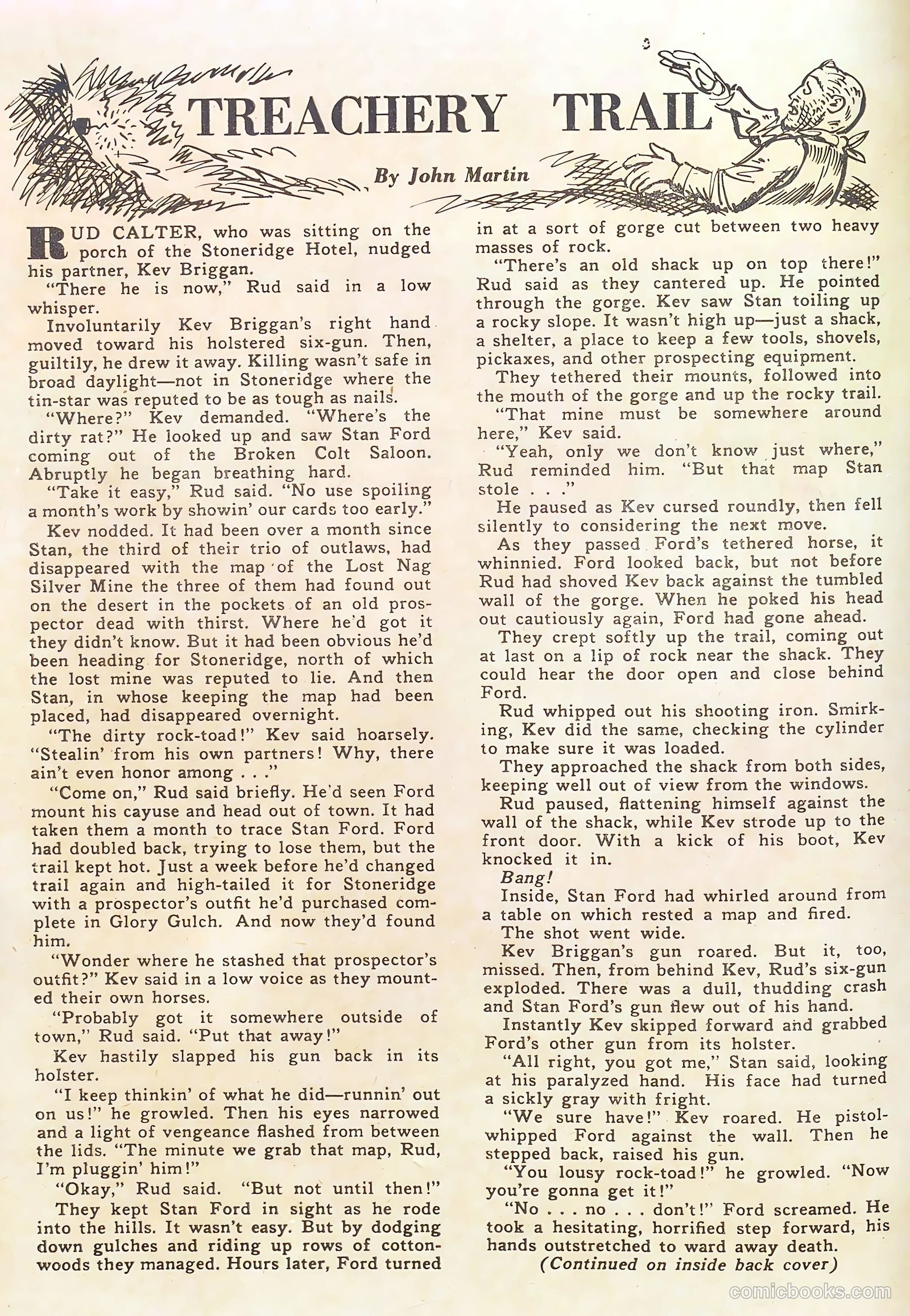 Lash LaRue Western #46 — page 2 of 36