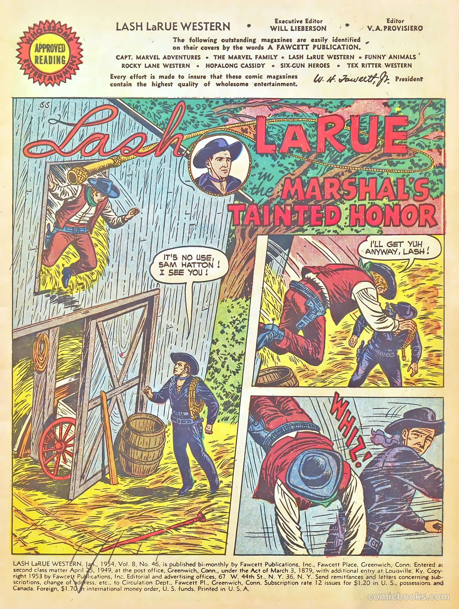 Lash LaRue Western #46 — page 3 of 36