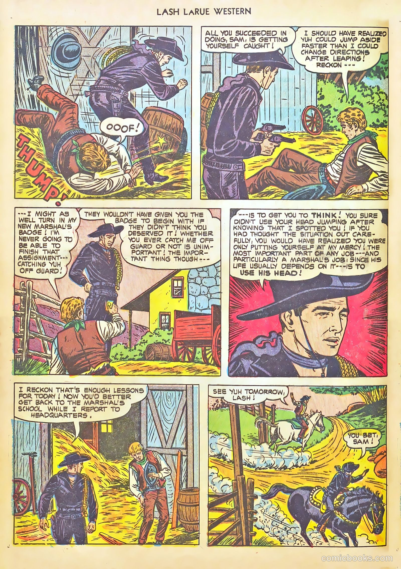 Lash LaRue Western #46 — page 4 of 36