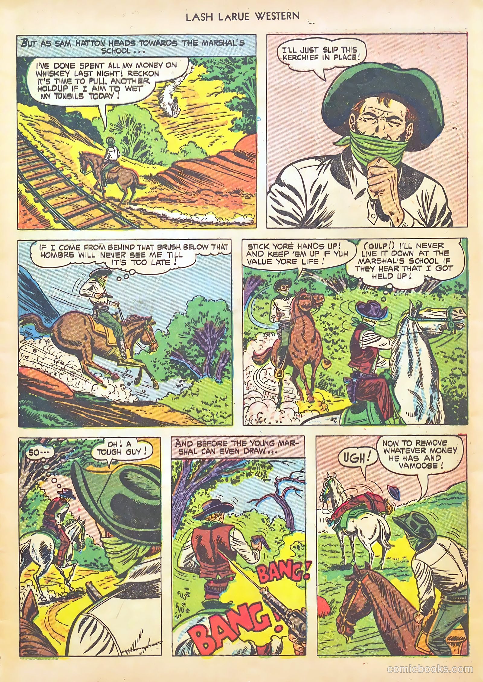 Lash LaRue Western #46 — page 5 of 36