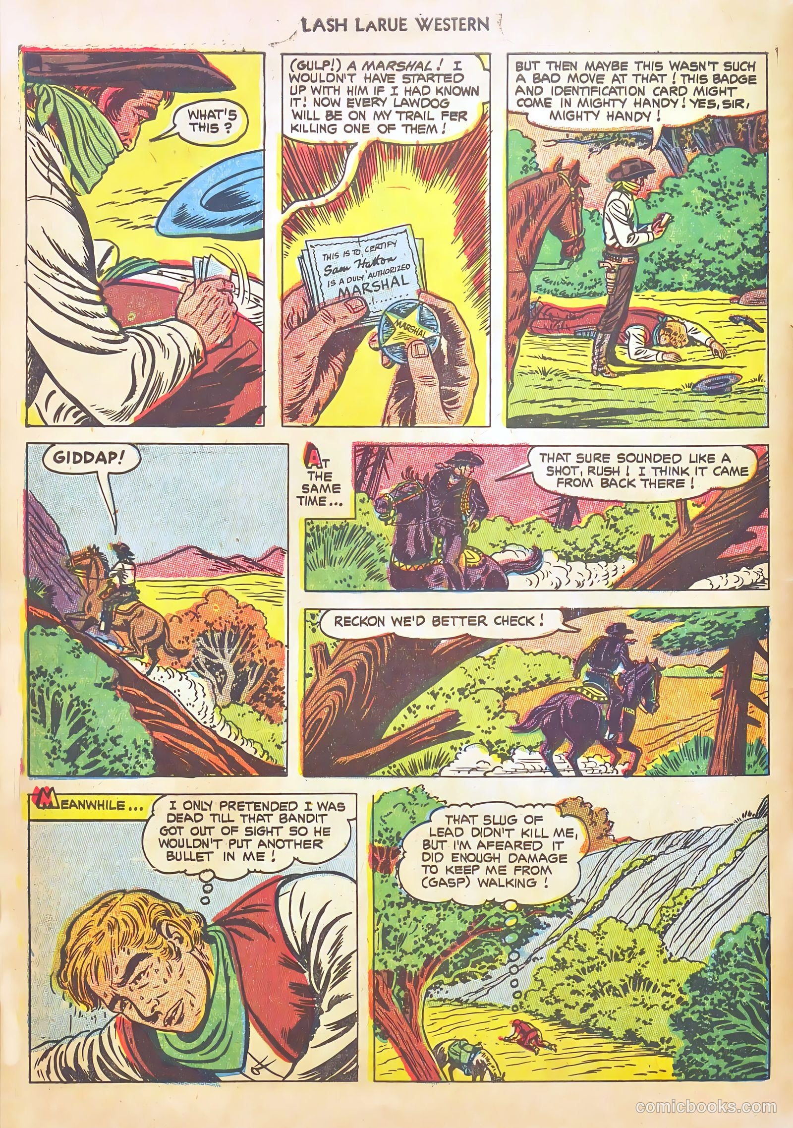 Lash LaRue Western #46 — page 6 of 36