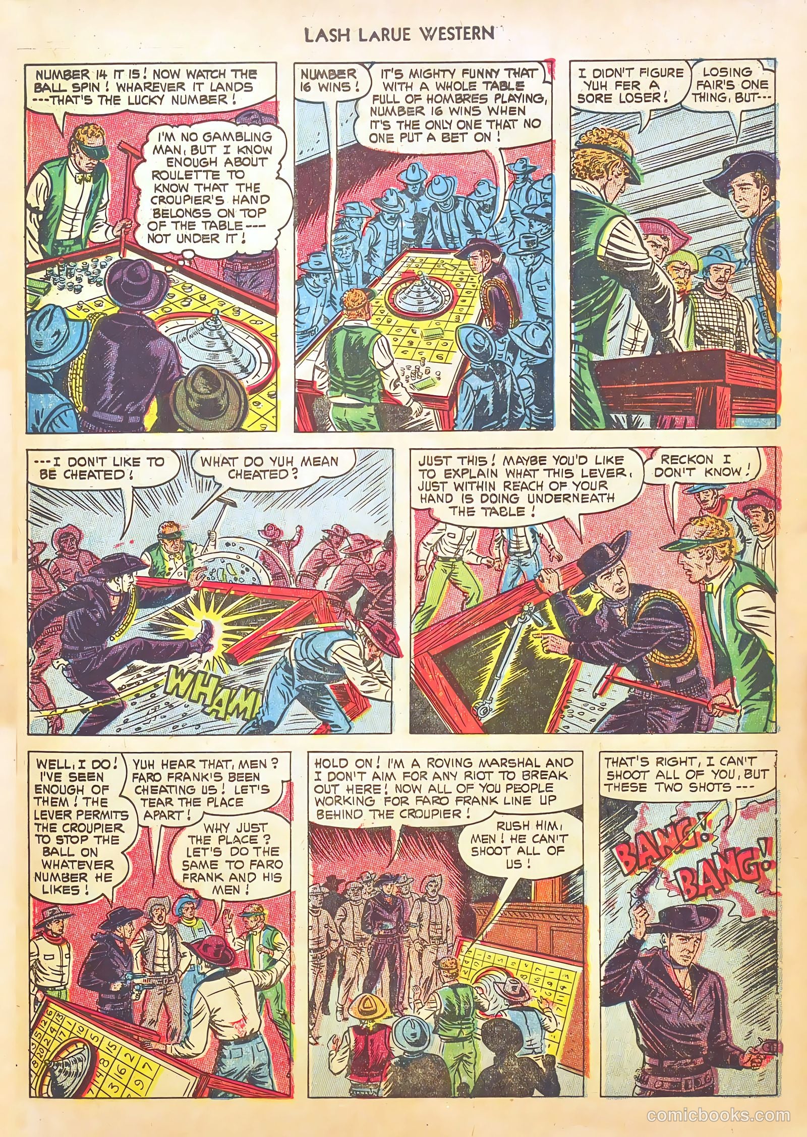 Lash LaRue Western #46 — page 11 of 36